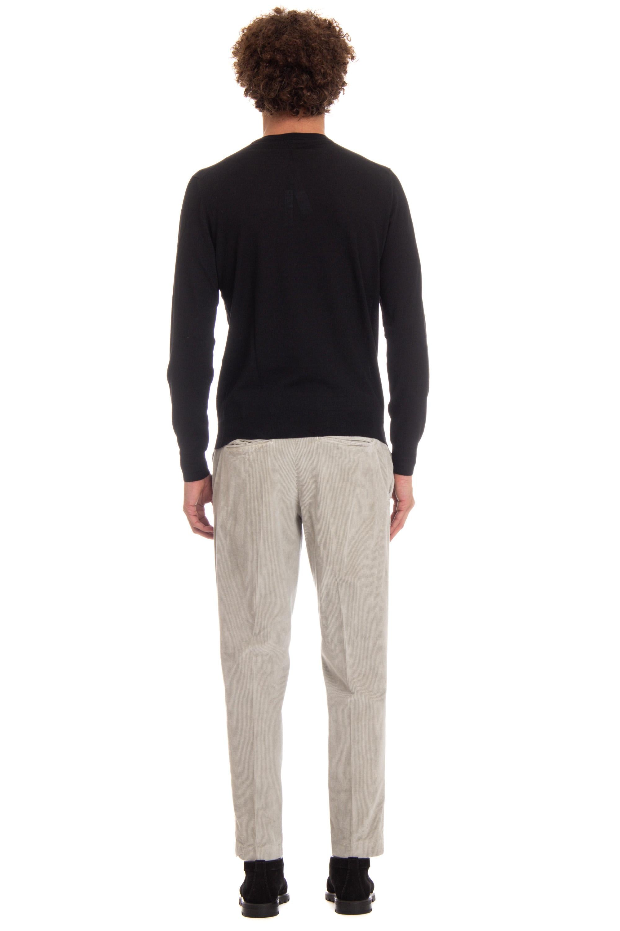 Drumohr Maglia girocollo in lana Super 140's D0D103.6 690 