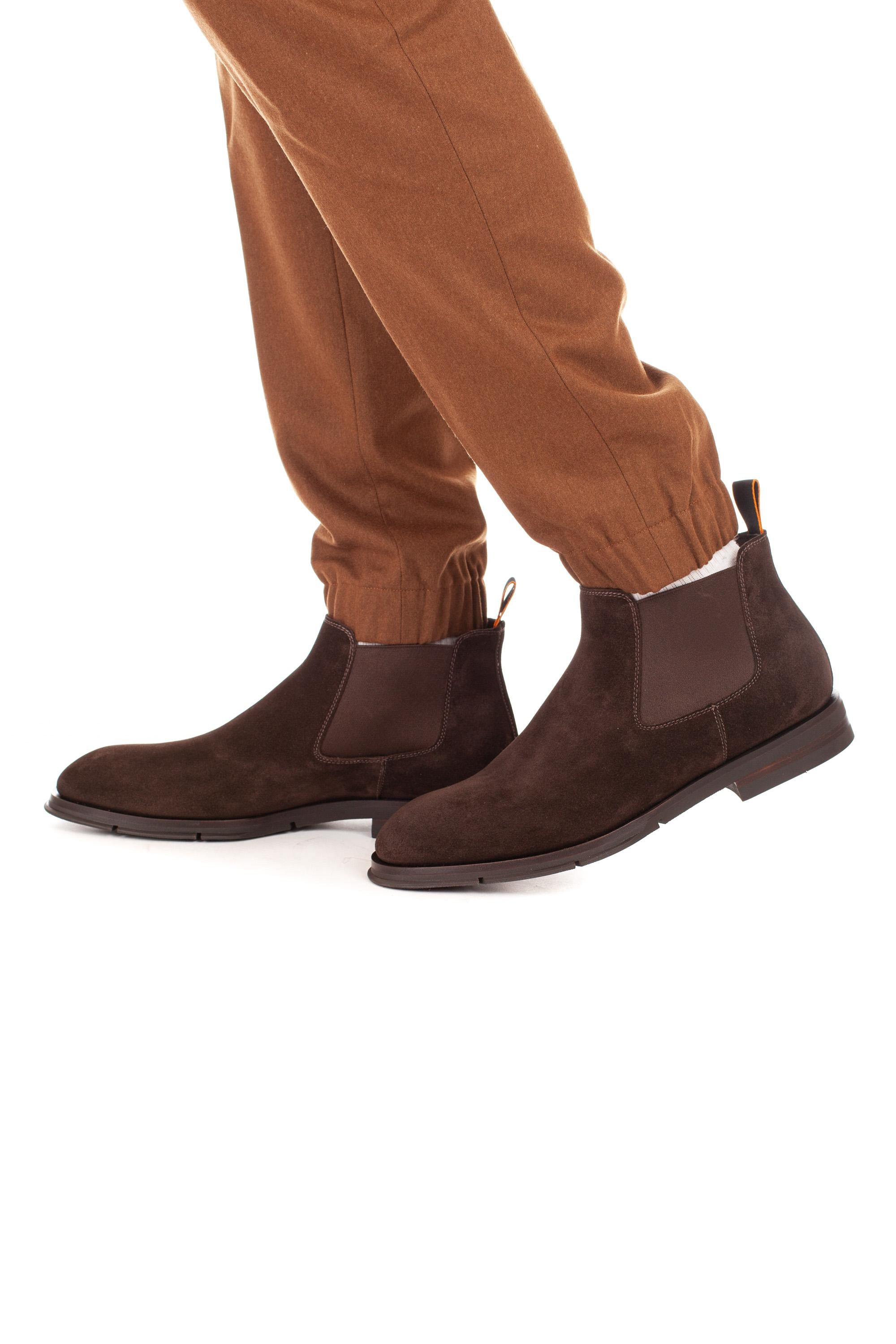 Stivaletto beatles in camoscio mod. justin MCJS18579PI2HROV T50 Santoni 