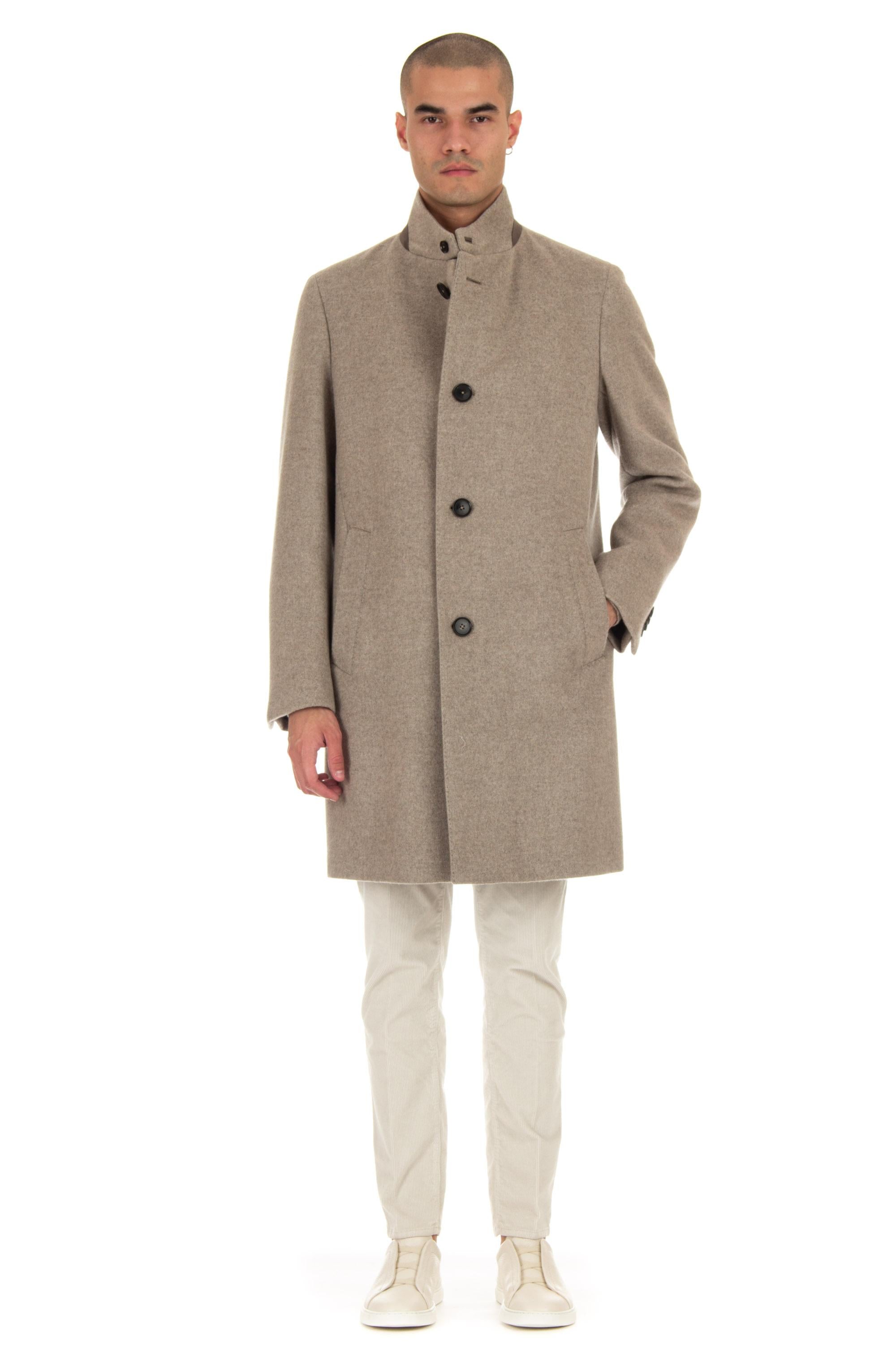 Zegna Cappotto in beaver di cashmere 699511A6 40B7S0 N 
