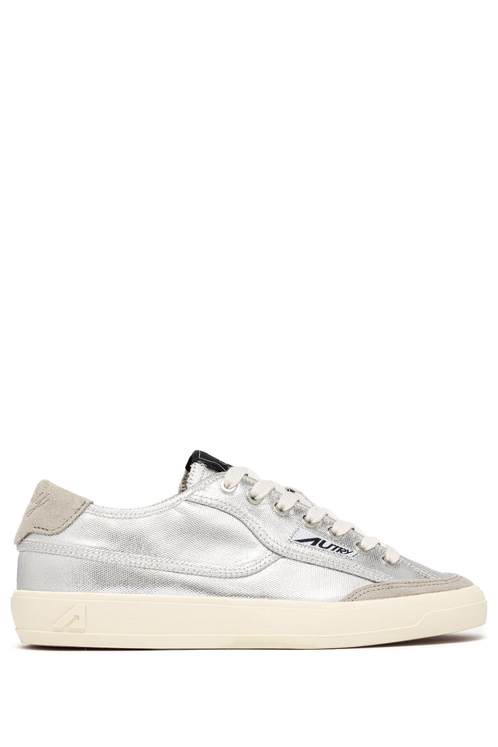 Autry Sneaker donna Windscape in canvas argento SCLW CU07 SILVER 