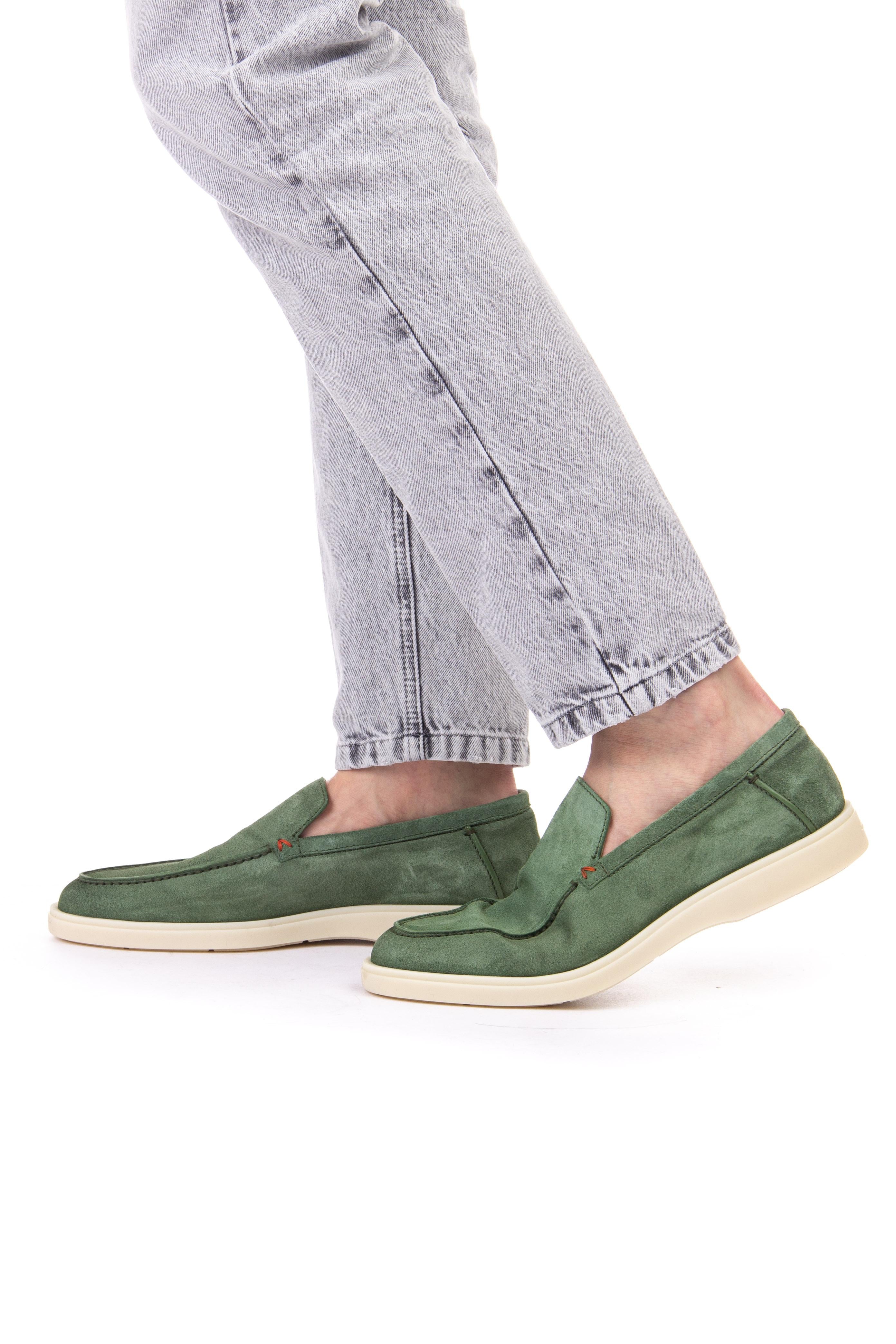 Santoni Slip on in camoscio MGDT17824TICVSCXV 36R 