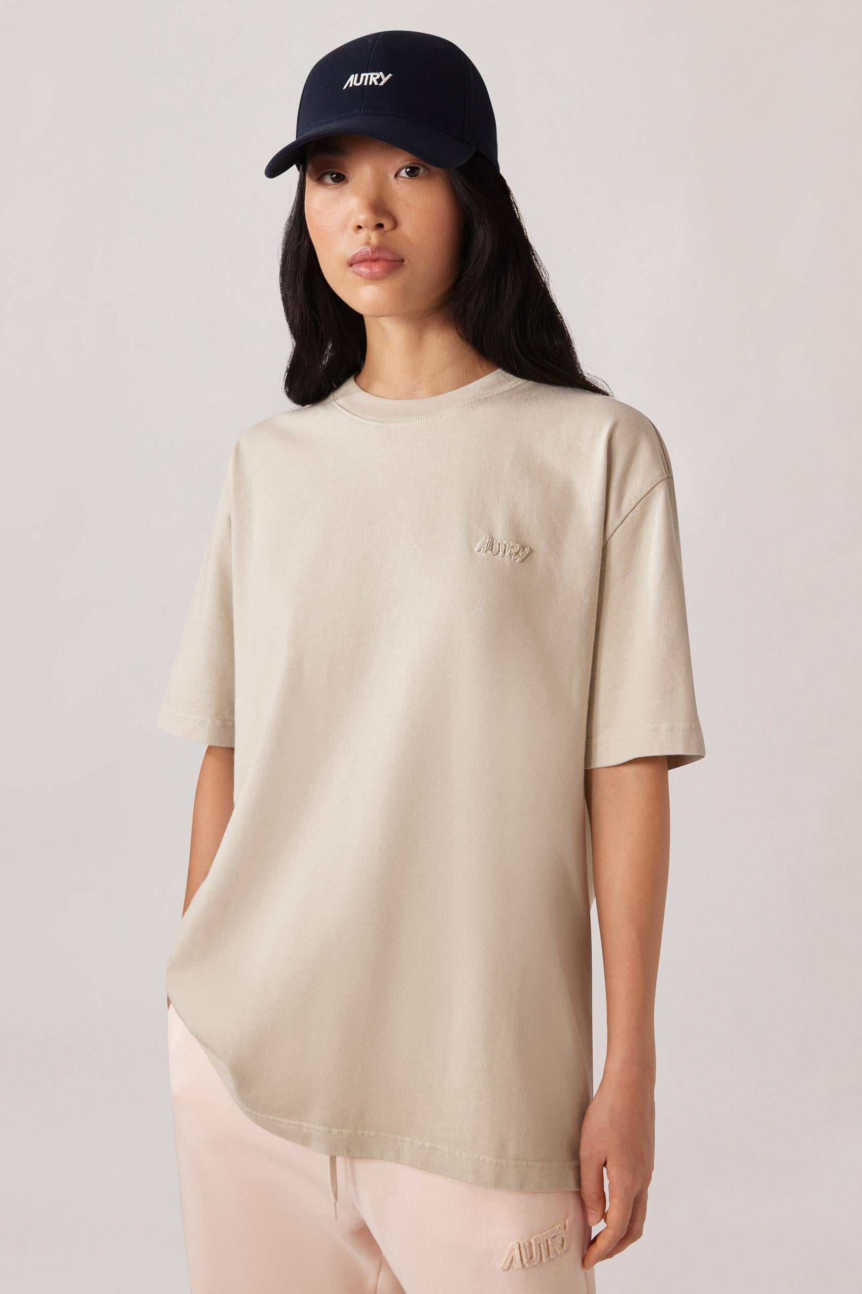 Autry T-shirt manica corta unisex in cotone TSPX I7OP FIBER 