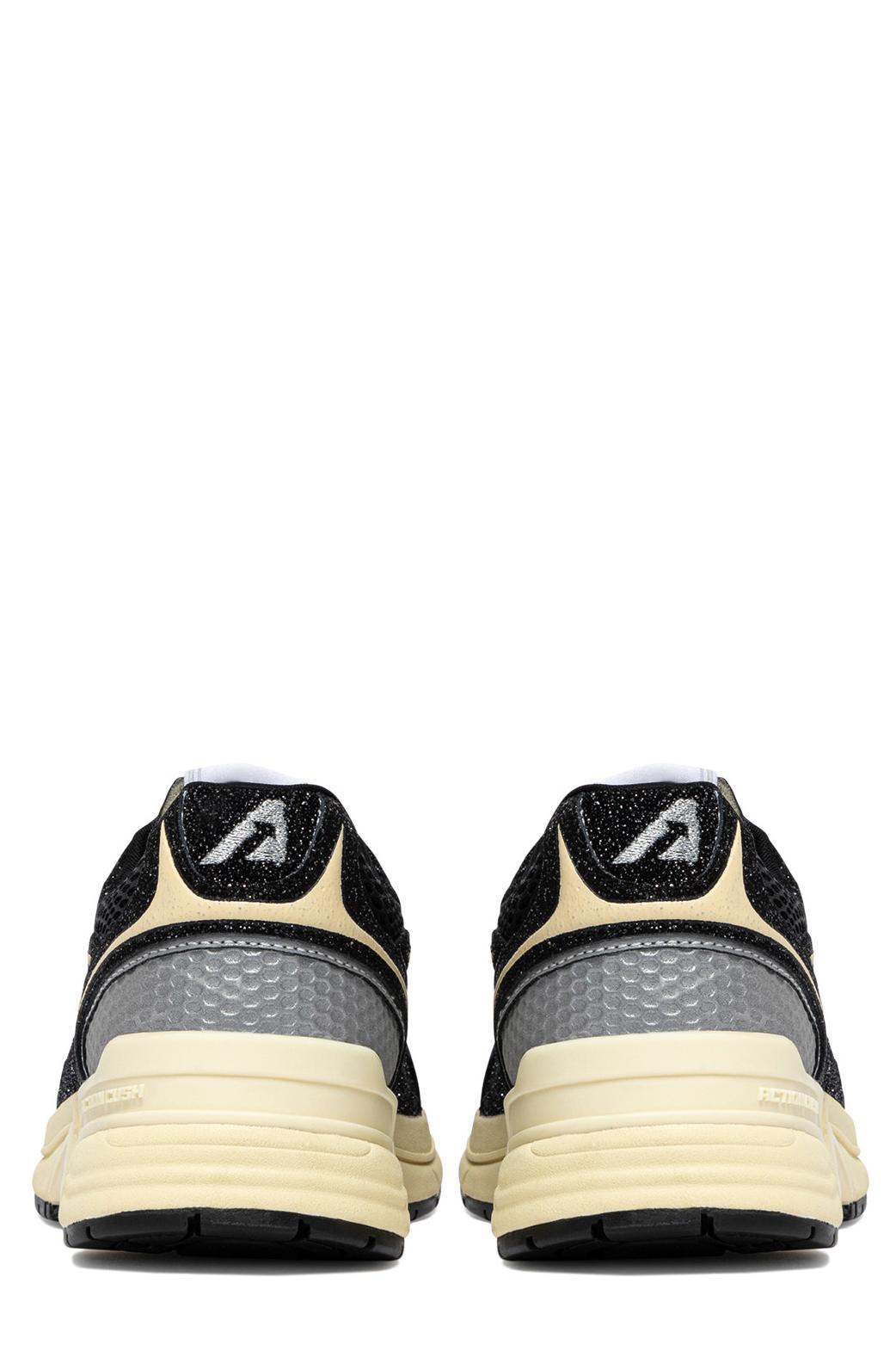 Autry Sneaker donna in mesh con dettagli strass Hyperway HYLW HG01 BLACK/SILV 