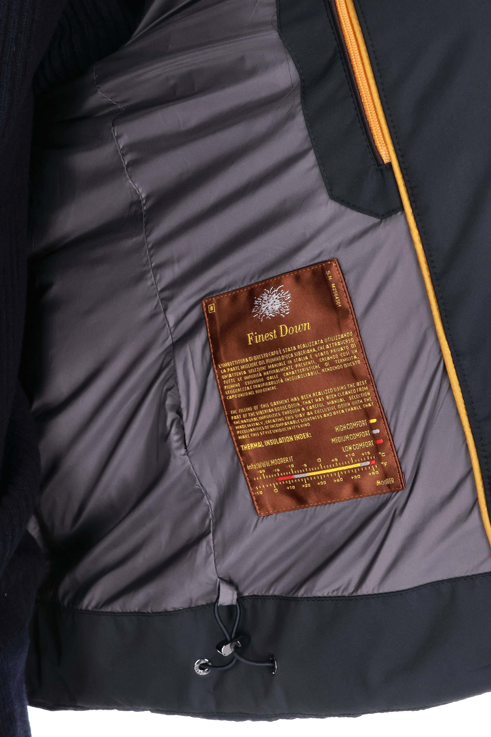 Moorer Piumino bimateriale modello Allori-LSM ALLORI-LSM V1980 