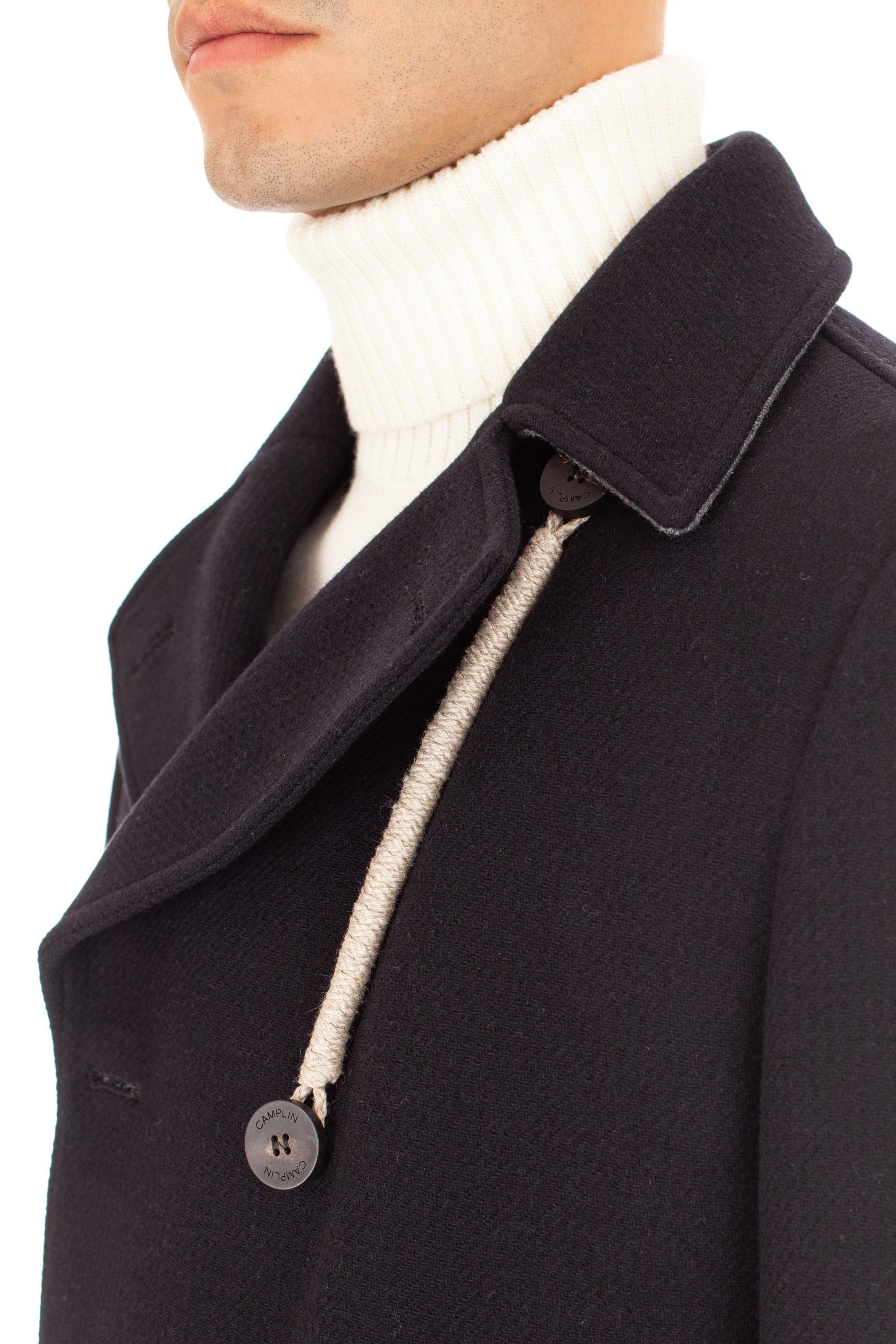 Camplin Peacoat in lana con imbottitura air-warm PEACOAT ISLAND/2 BN S 