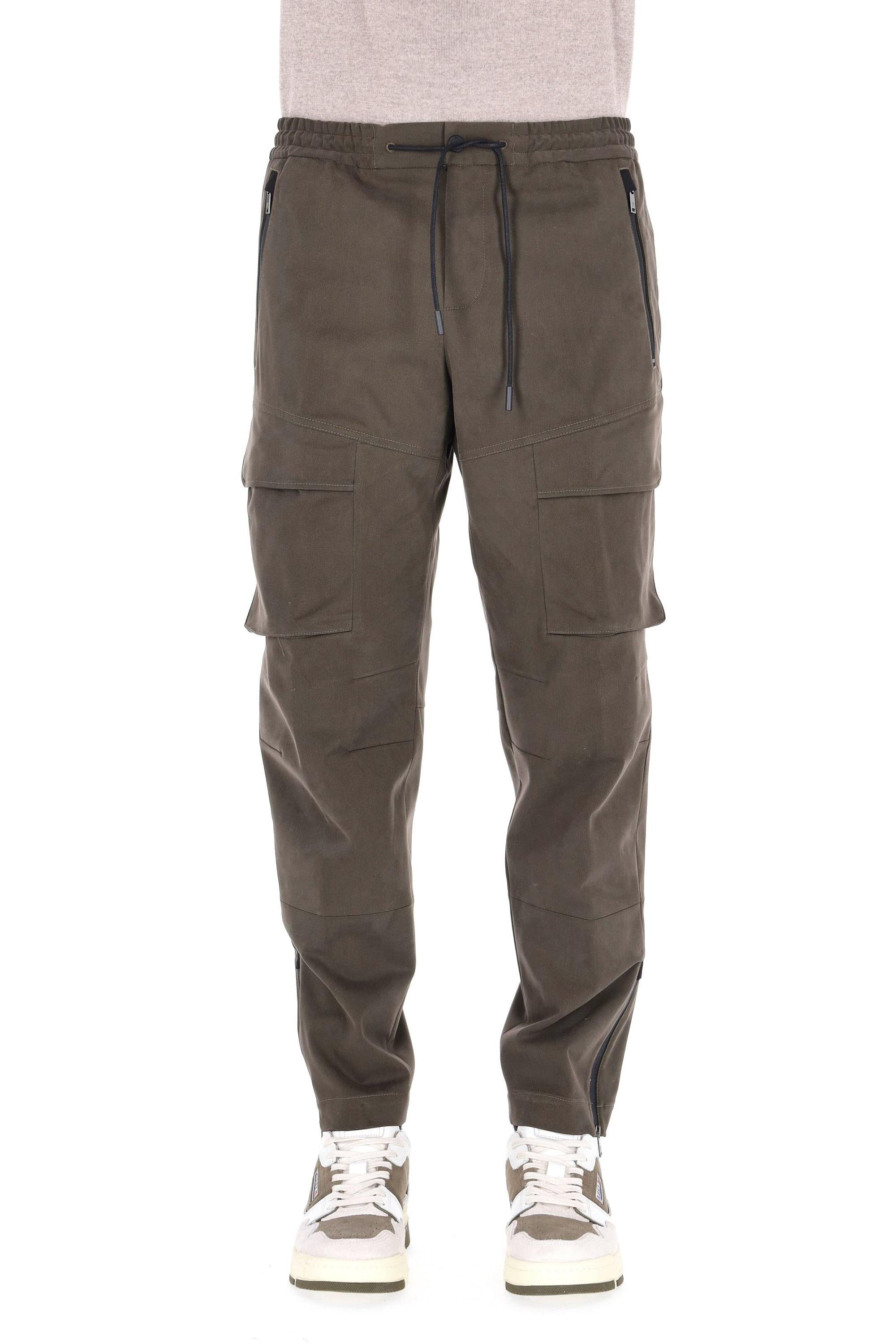PT Torino Pantalone cargo in cotone e modal Theta fit RSTEZL0KLT NU78 0445 