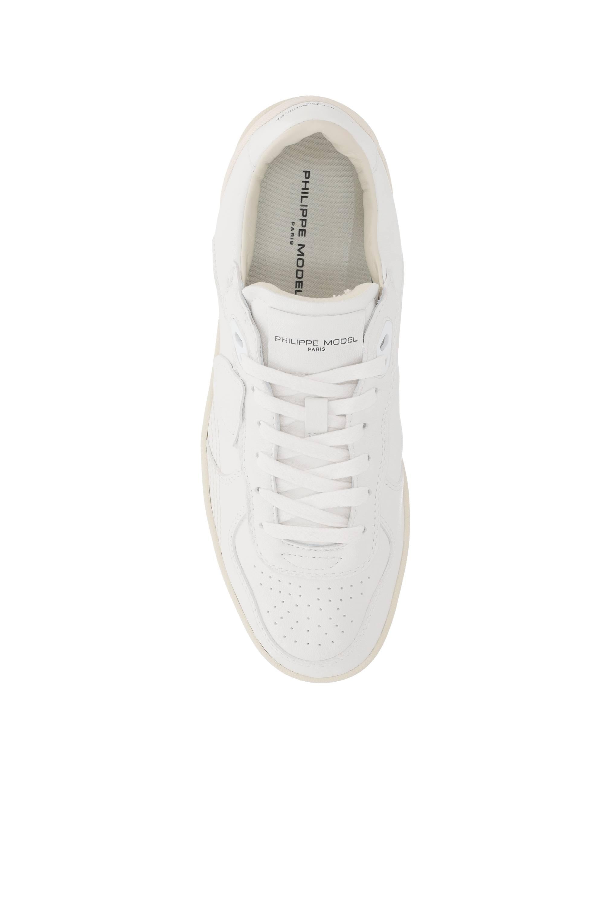 Philippe Model Sneaker in pelle total white mod. Pigalle PGLU PGAL/6 WW01 