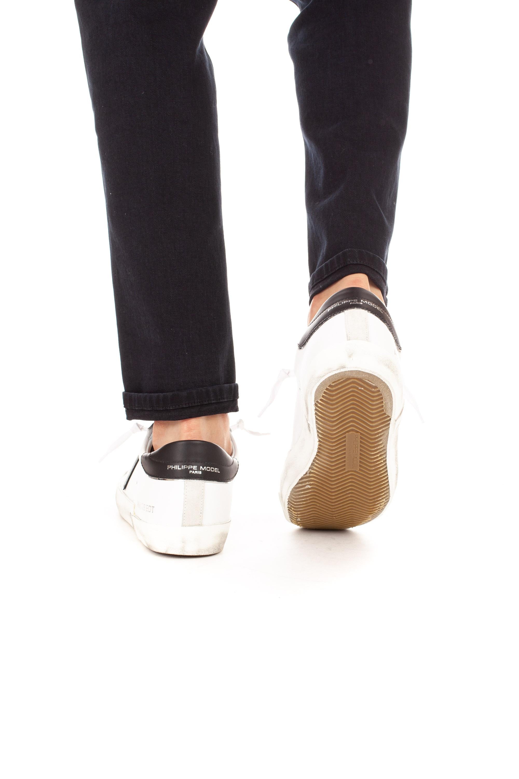 Sneaker low paris talloncino nero PRLU PRSX/9 1011 Philippe Model 