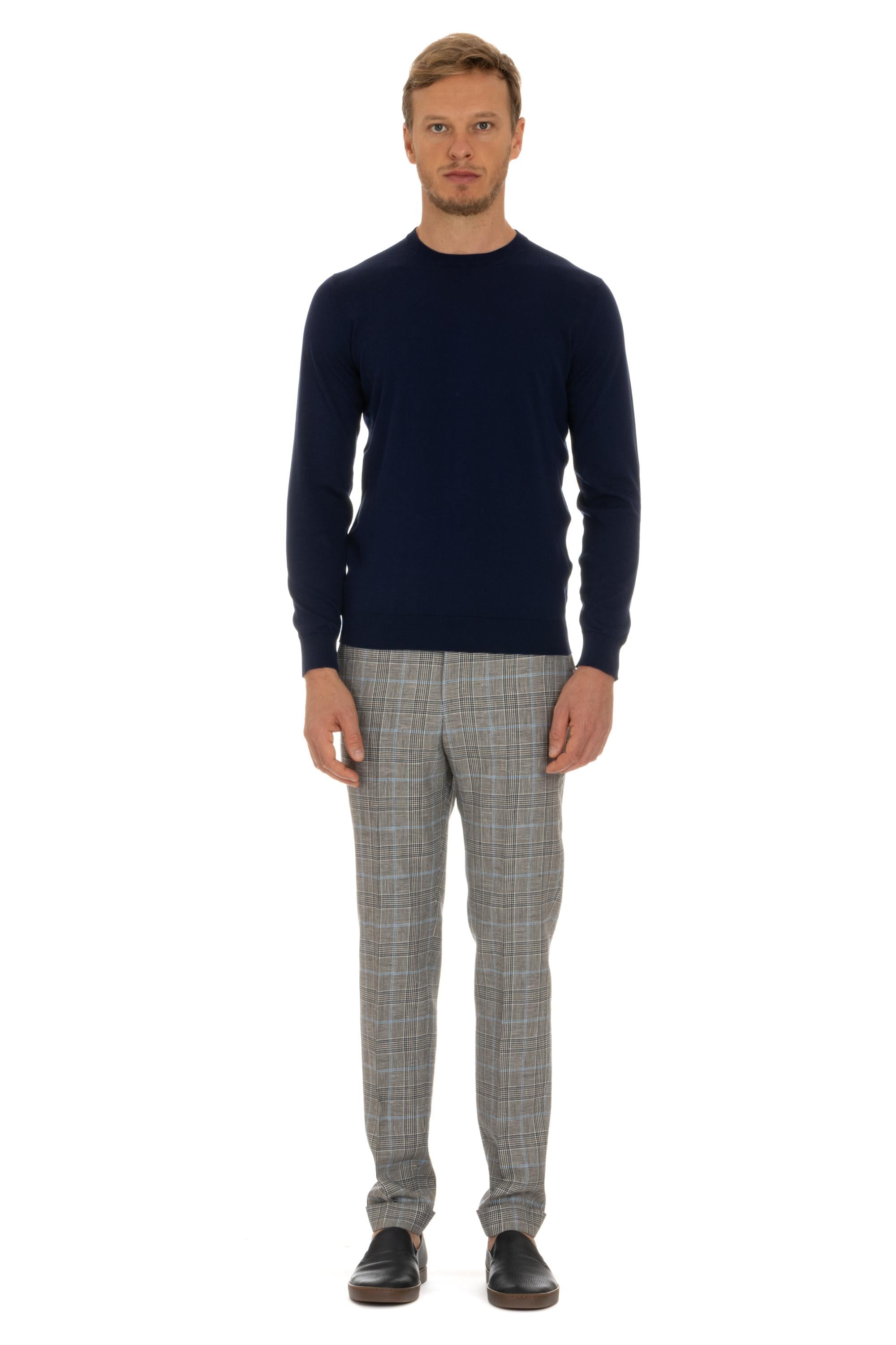 Maglia girocollo in cotone Sea Island SI001/2 860SI Il Setaccio 