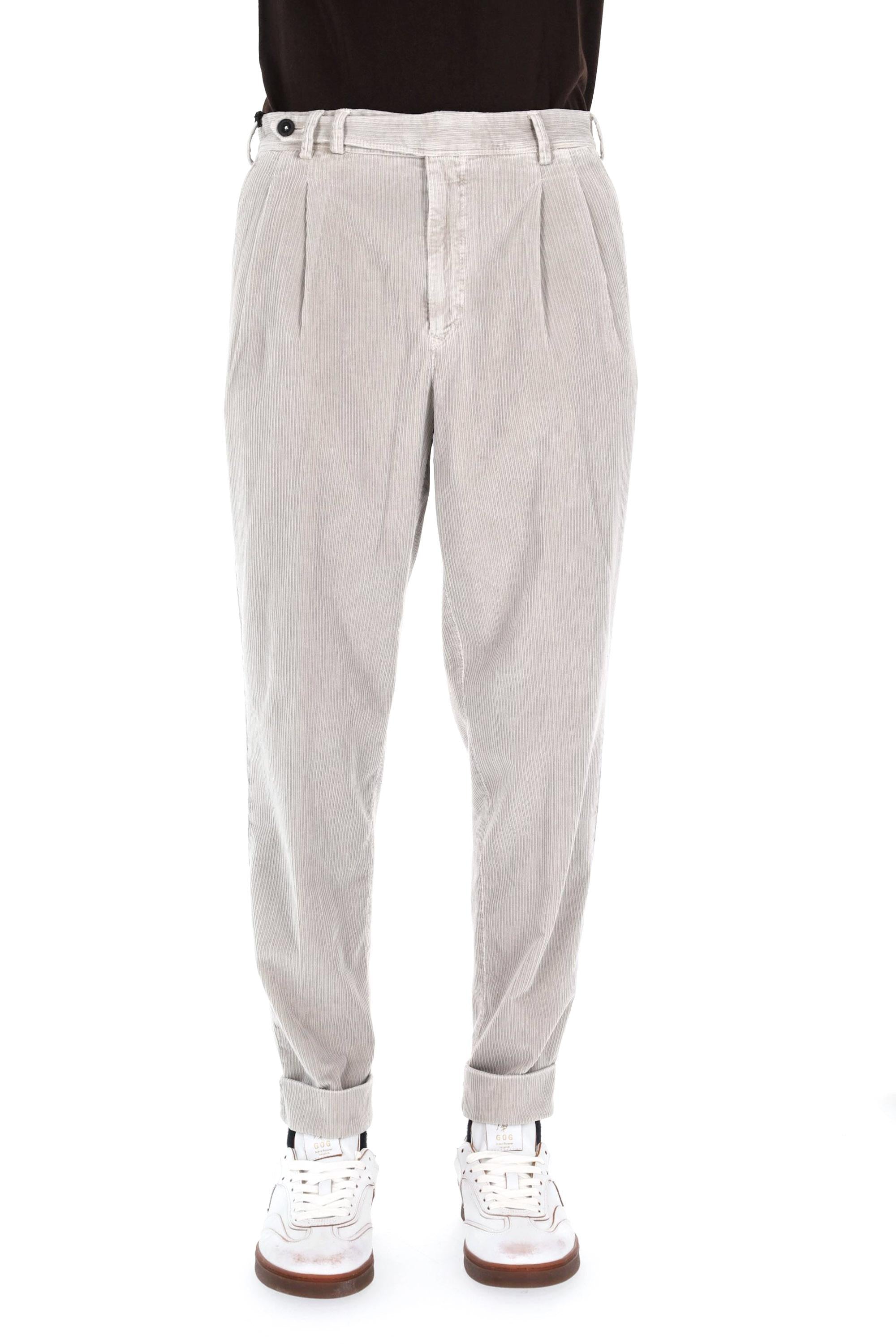 Pantalone in velluto costa francese ZTCMZBORWL TU93 N022 PT Torino 