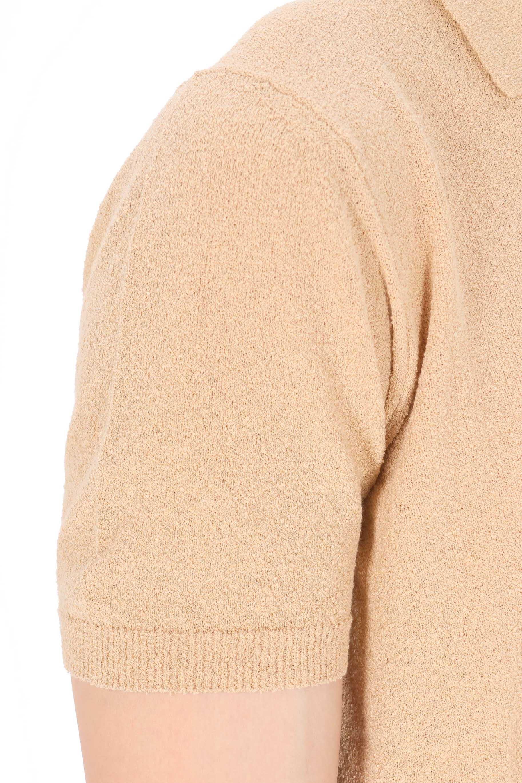 Drumohr Polo in leggera spugna di cotone D9SP146L 130 