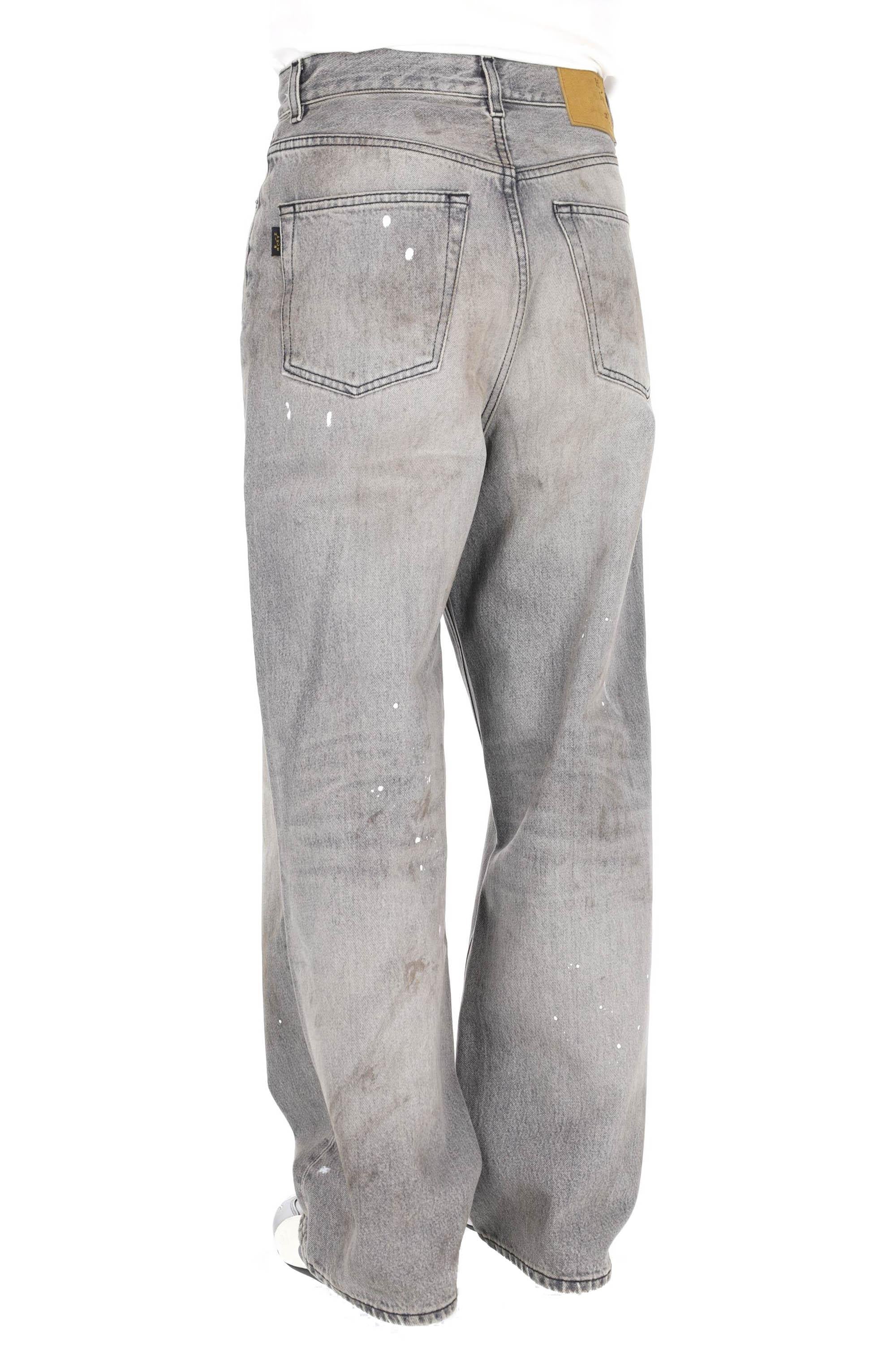Haikure Jeans puro cotone modello New Jo dive splash con spennellature 03257DF118 L0900 