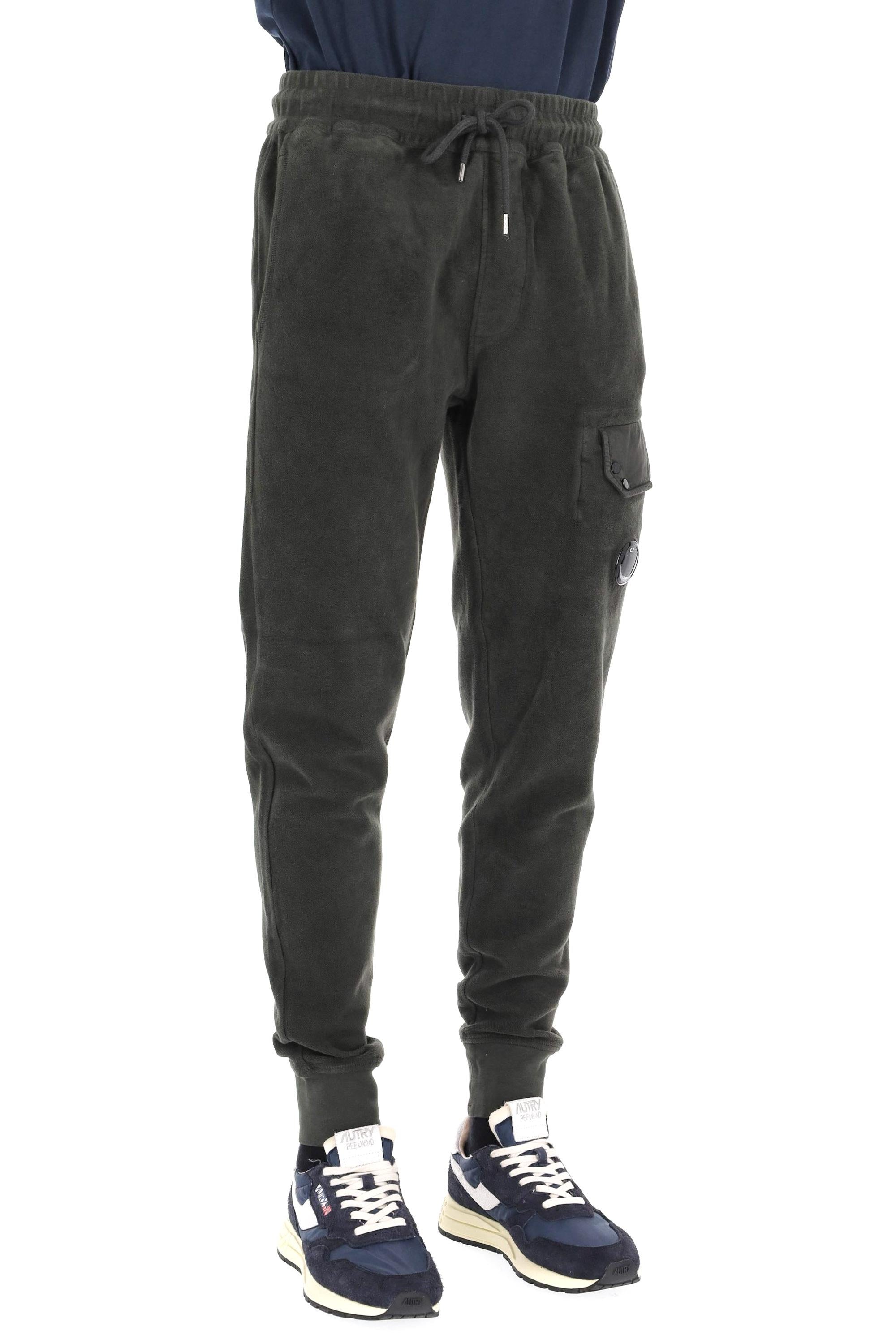 Pantalone felpa in cotone brushed MSP308A00-6614G/2 978 CP Company 