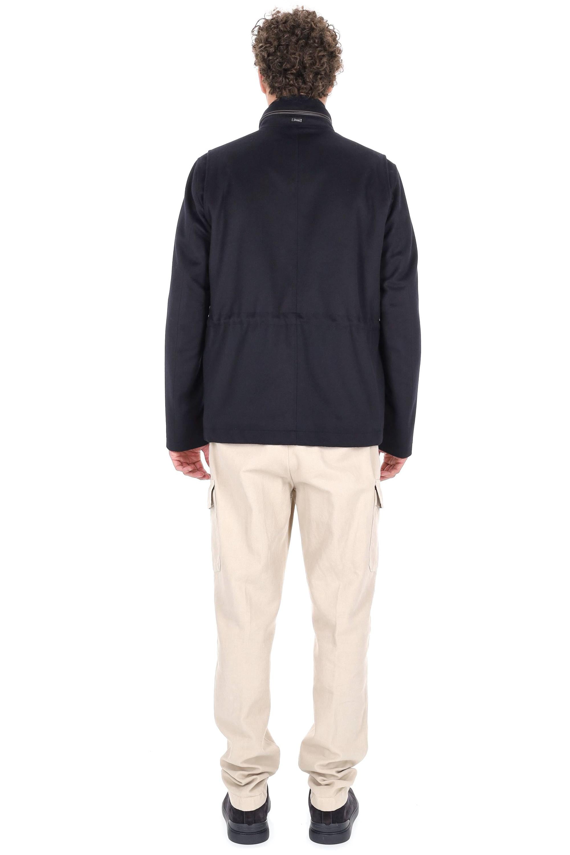 Herno Field jacket in lana-cashmere FI000128U-33318 9200 