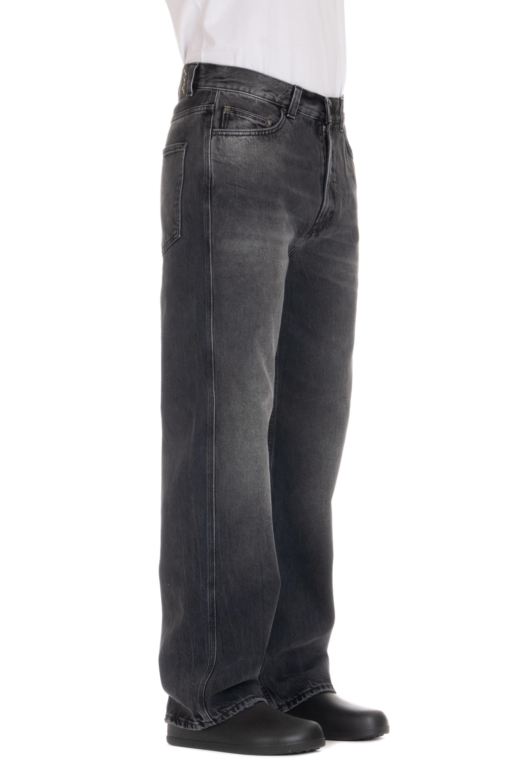 Haikure Jeans carpenter loose fit mod. Winona spider black 03245DF119 L0790 