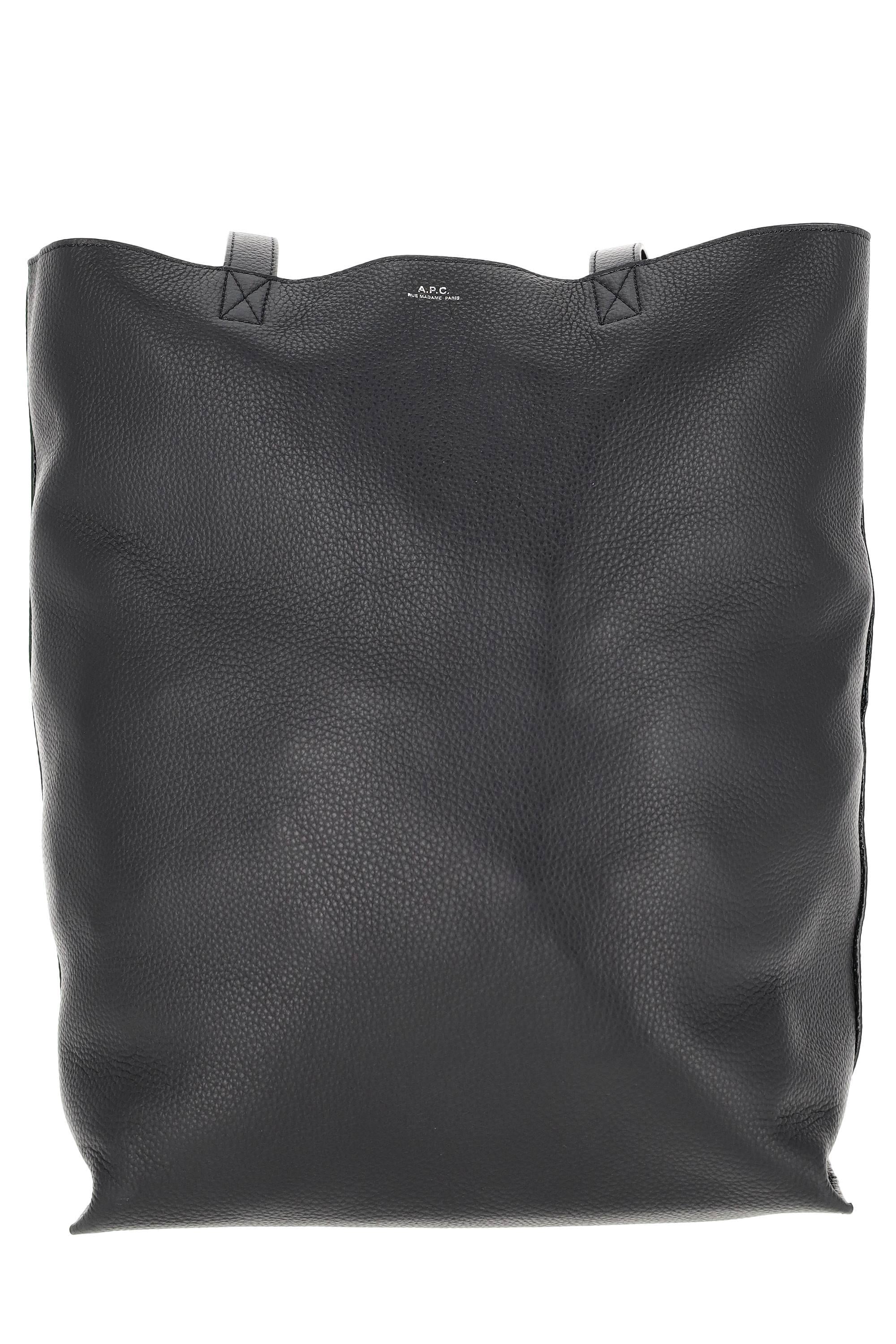 A.P.C. Borsa tote bag Maiko cabas in pelle PXCBC-M61500 LZZ-NOIR 
