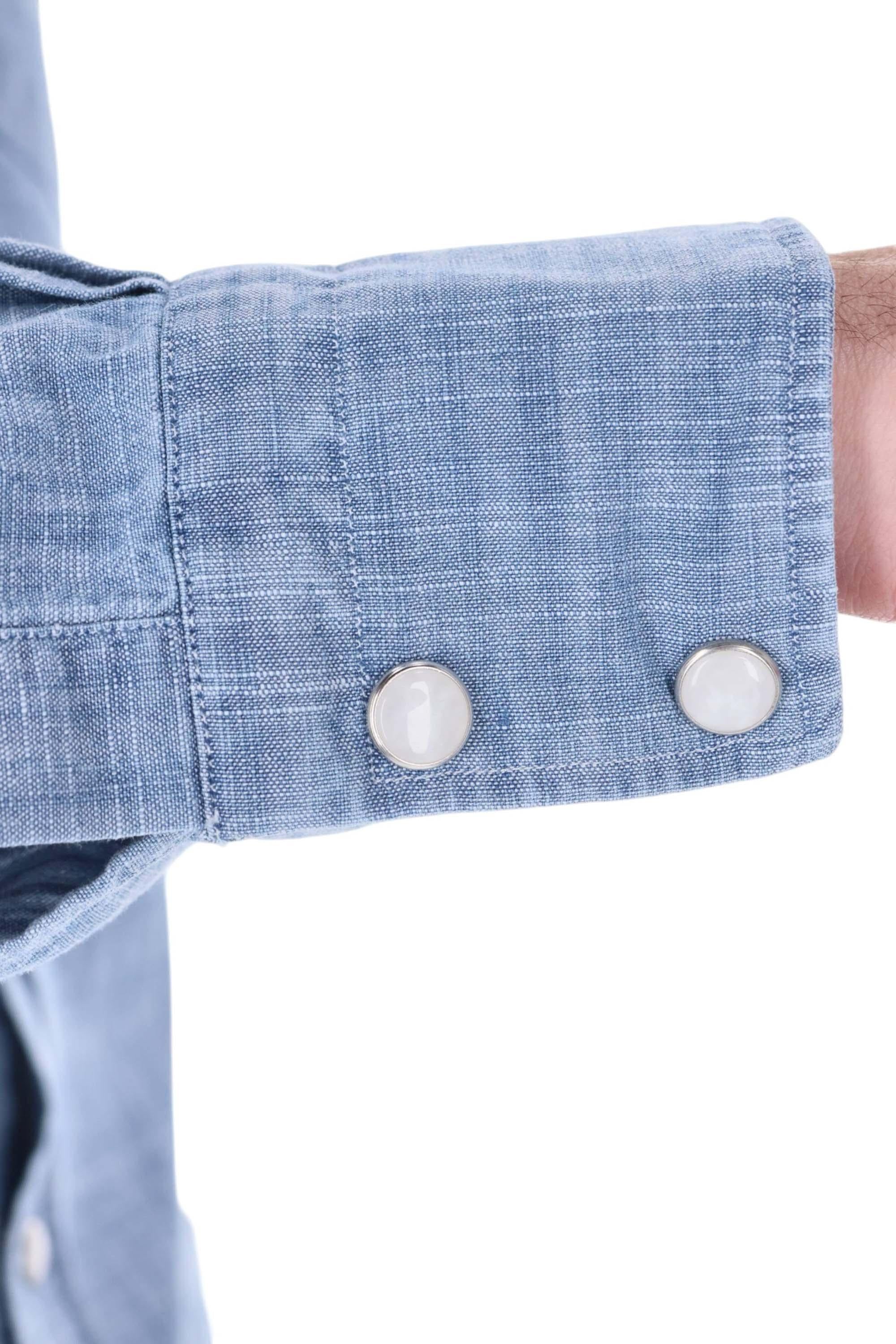 Barba Camicia texas in denim light Dandylife WSU12P2054262.U 0001 