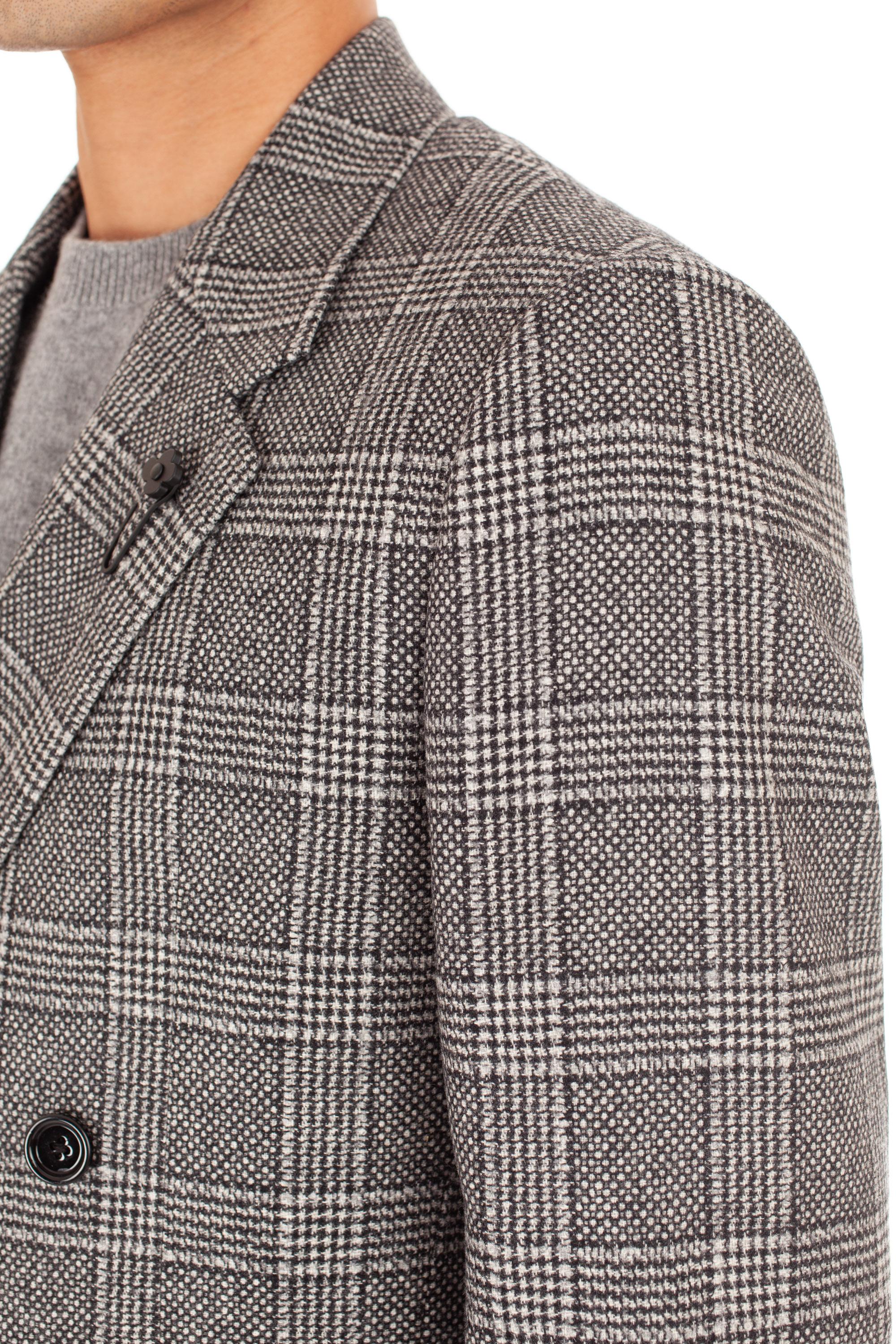 Lardini Giacca check doppiopetto in lana-cashmere IT6740E ITSK61546 151NE 