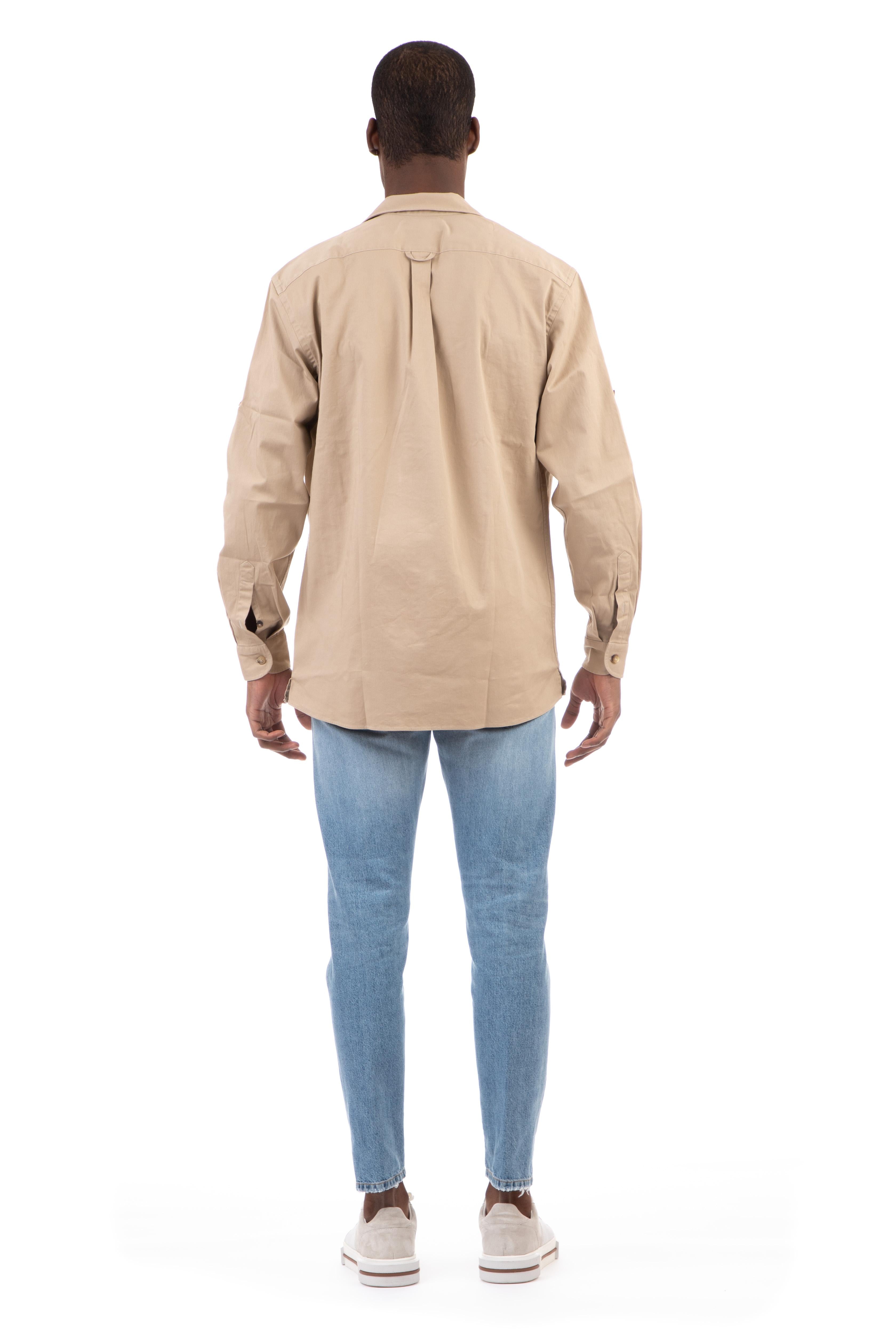 Lardini Overshirt in cotone EMNICO EMC1483 200 