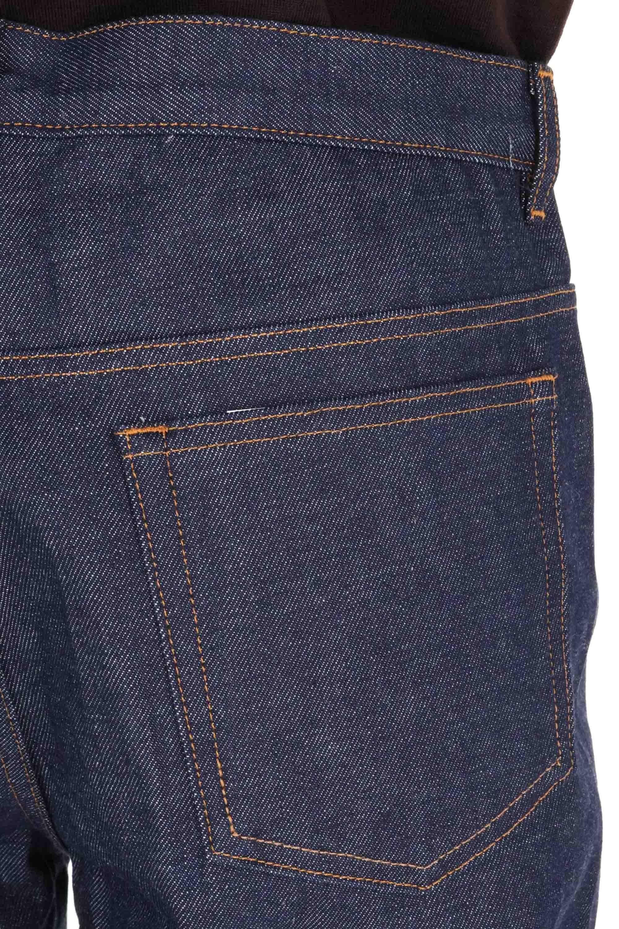 A.P.C. Jeans denim in puro cotone straight fit CODBS-M09156 IAI-INDIGO 