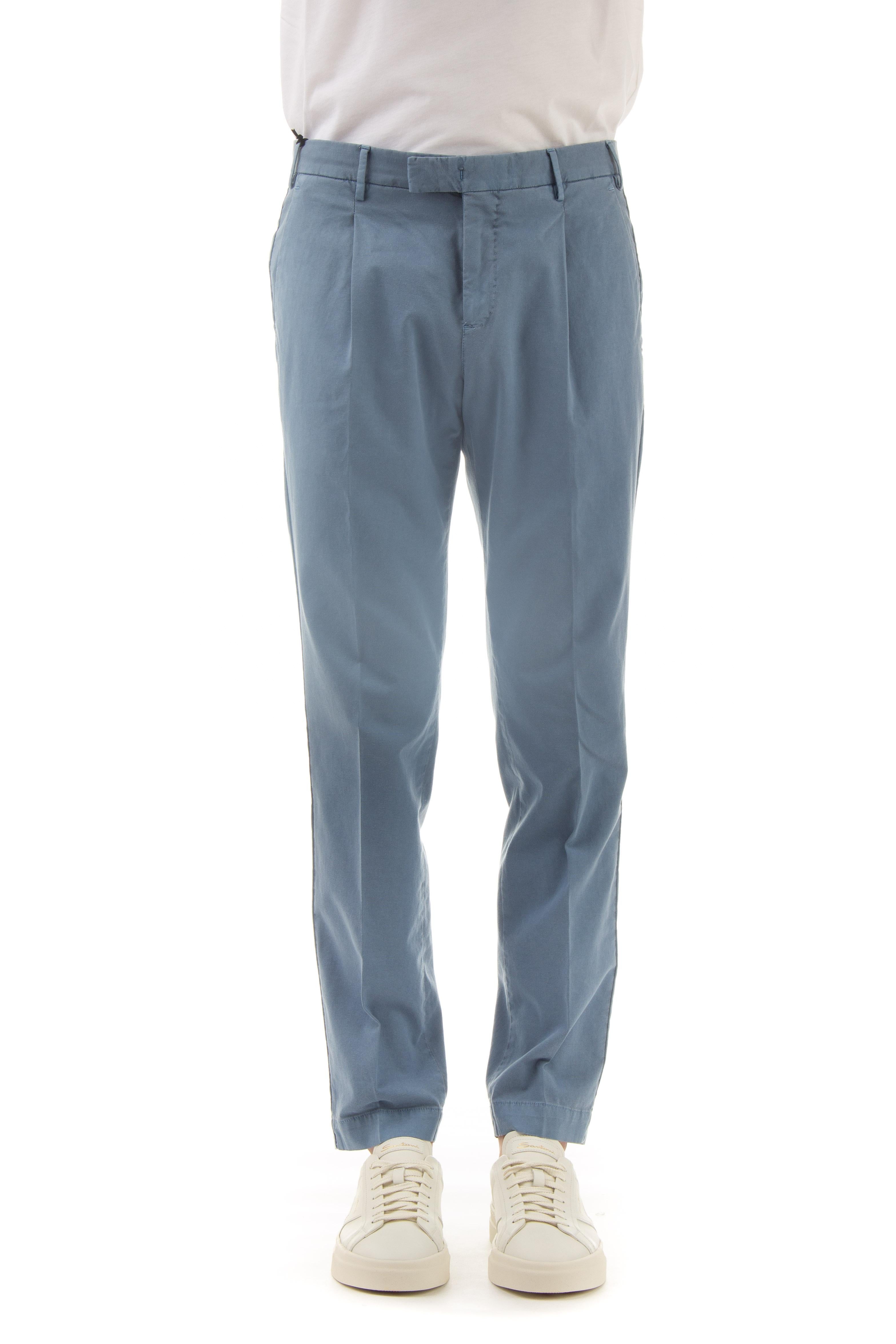 Pantalone in cotone delave' stretch master fit ATMAZA0CL1 NU62/2 N383 PT Torino 