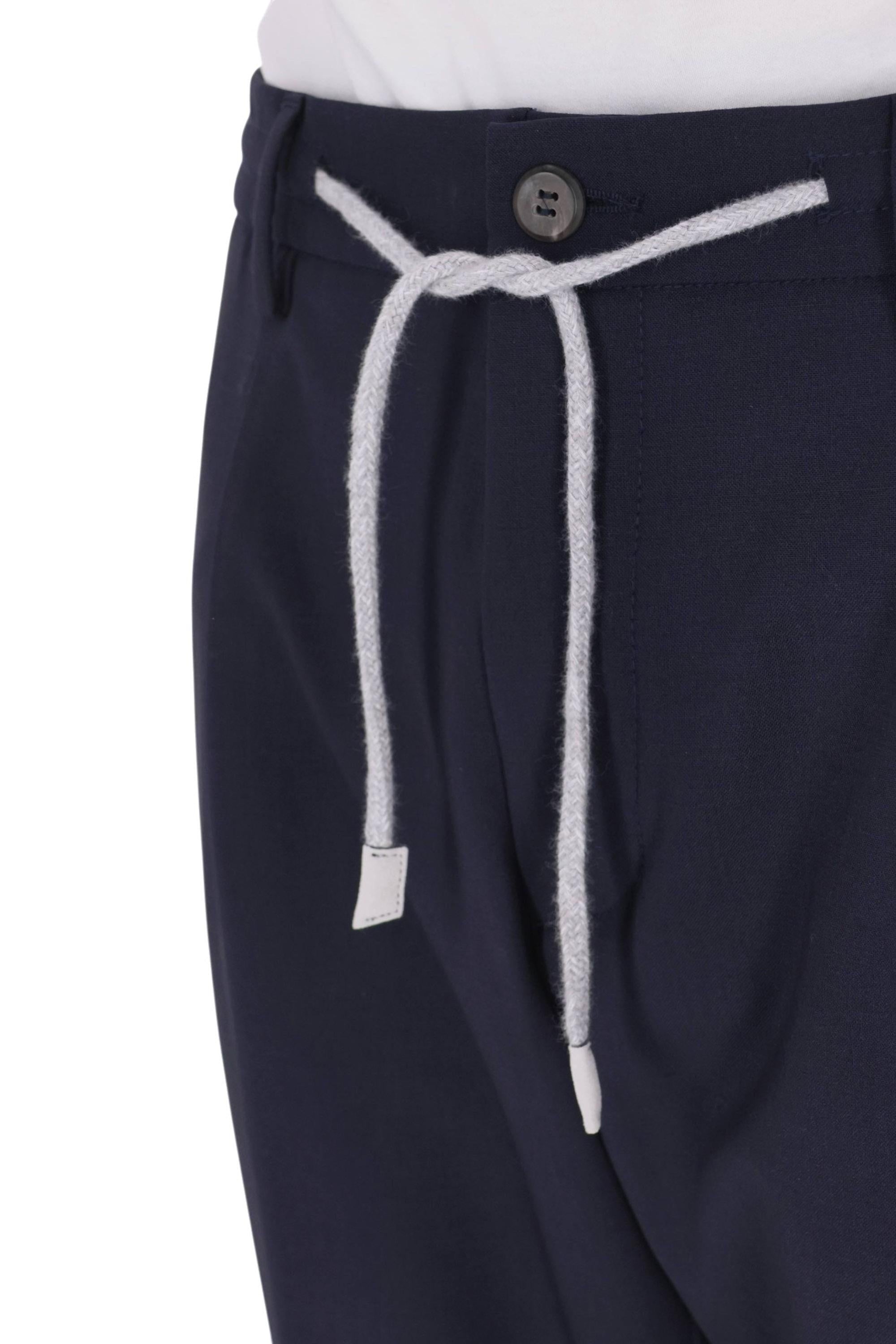 Eleventy Pantalone jogger in lana vergine bi-stretch X75PANB21 TES0A053/2 11N 