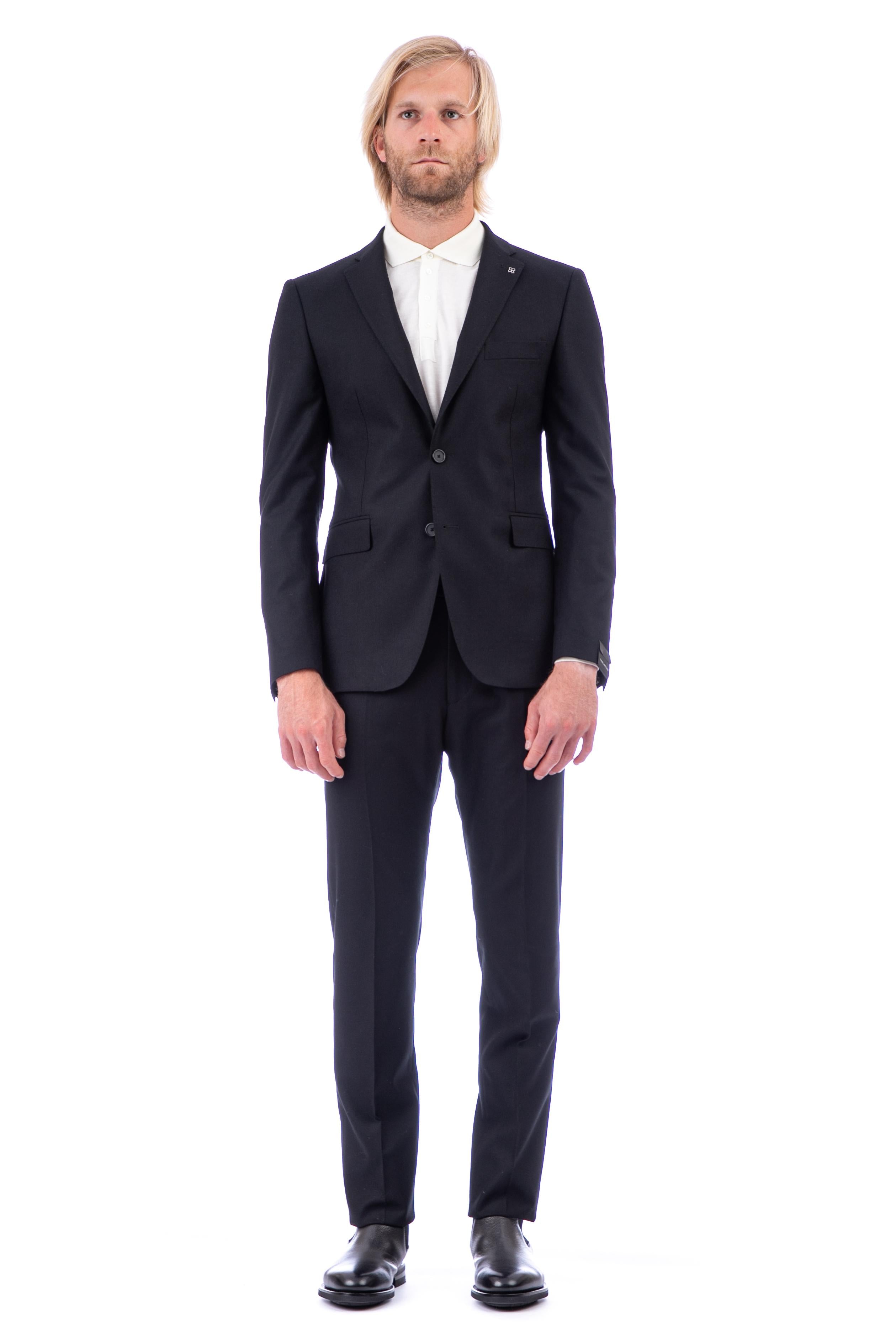 Abito in lana comfort super 110's modello bruce 2FBR22B01 180010U N3065 Tagliatore 