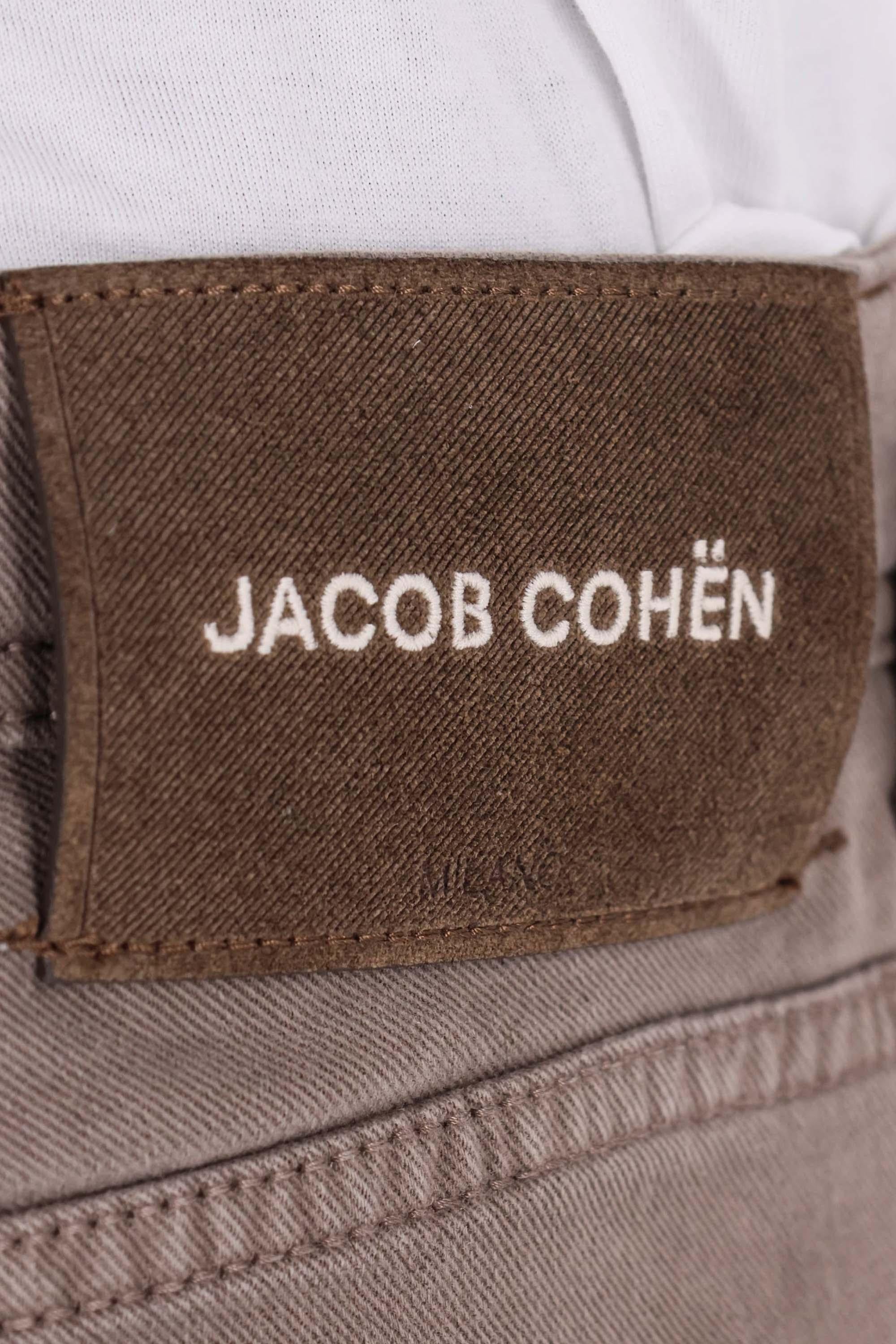 5 tasche color in cotone mano pesca Scott fit JUM_QE015-036-S4216 B75 Jacob Cohen 