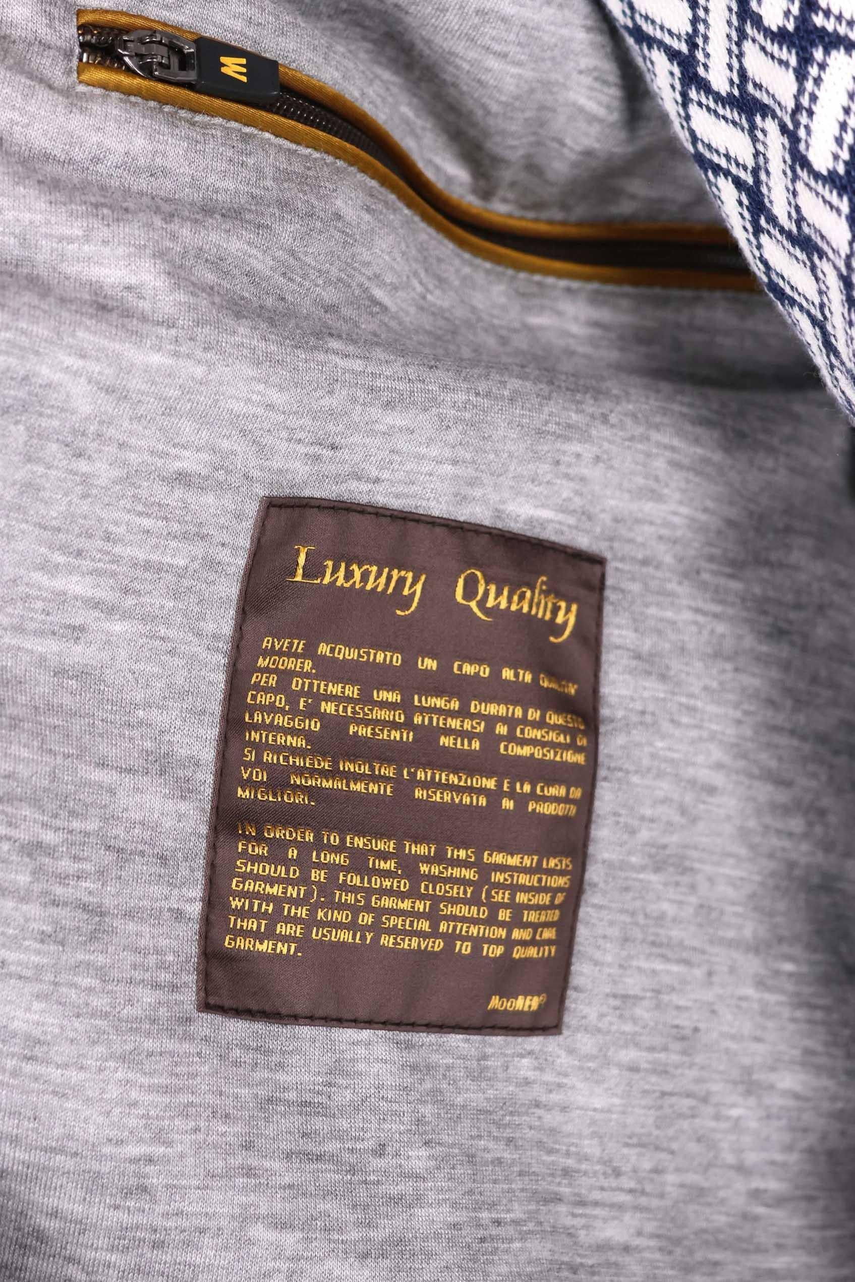 Moorer Bomber in tessuto tecnico anti stropiccio linea Acqua mod. Bernie-Pum BERNIE-PUM SABBIA 