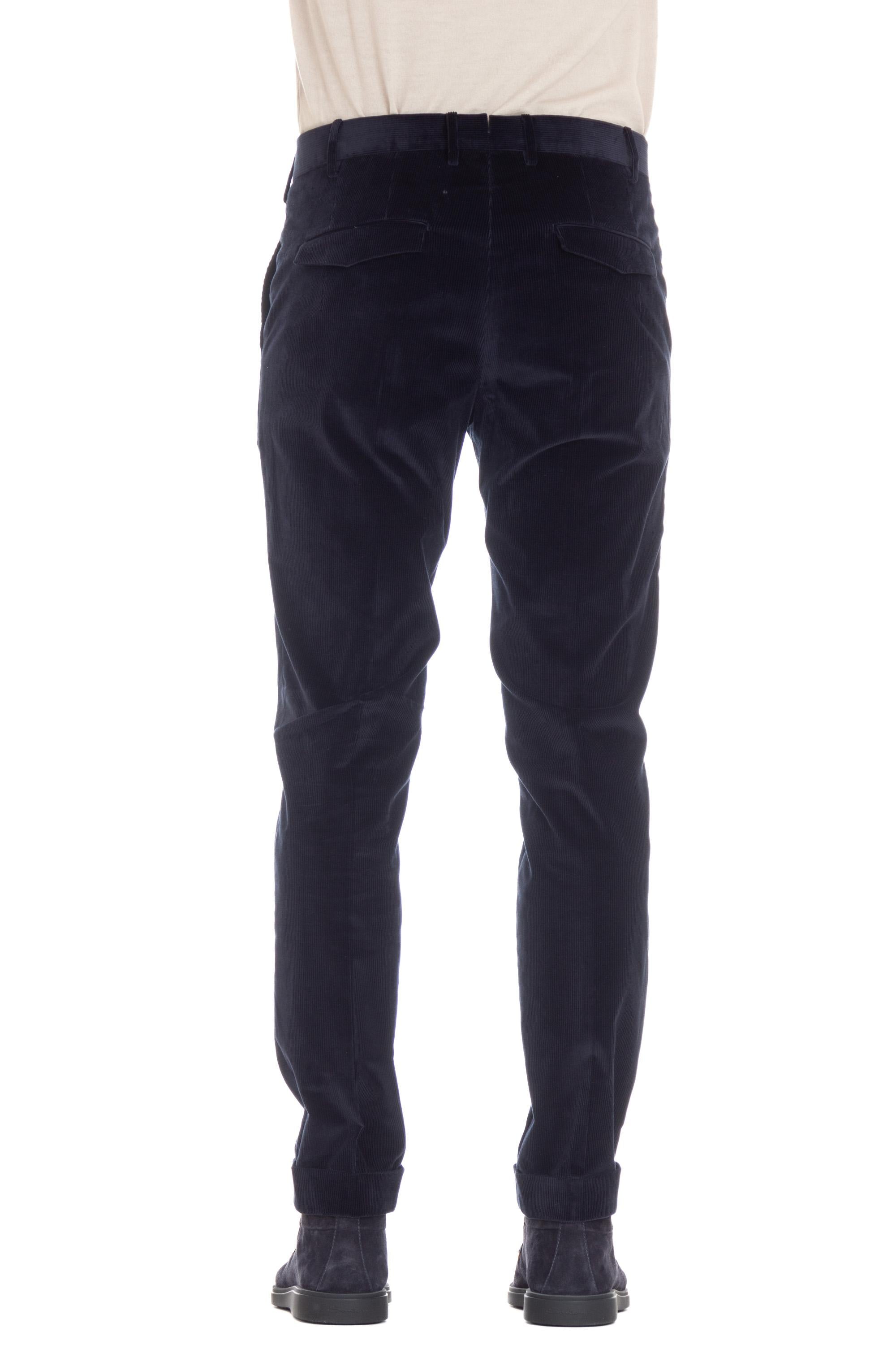 Pantalone in velluto soft touch mille righe Master fit ASMAZ00CL1 PG81_N3 0370 PT Torino 