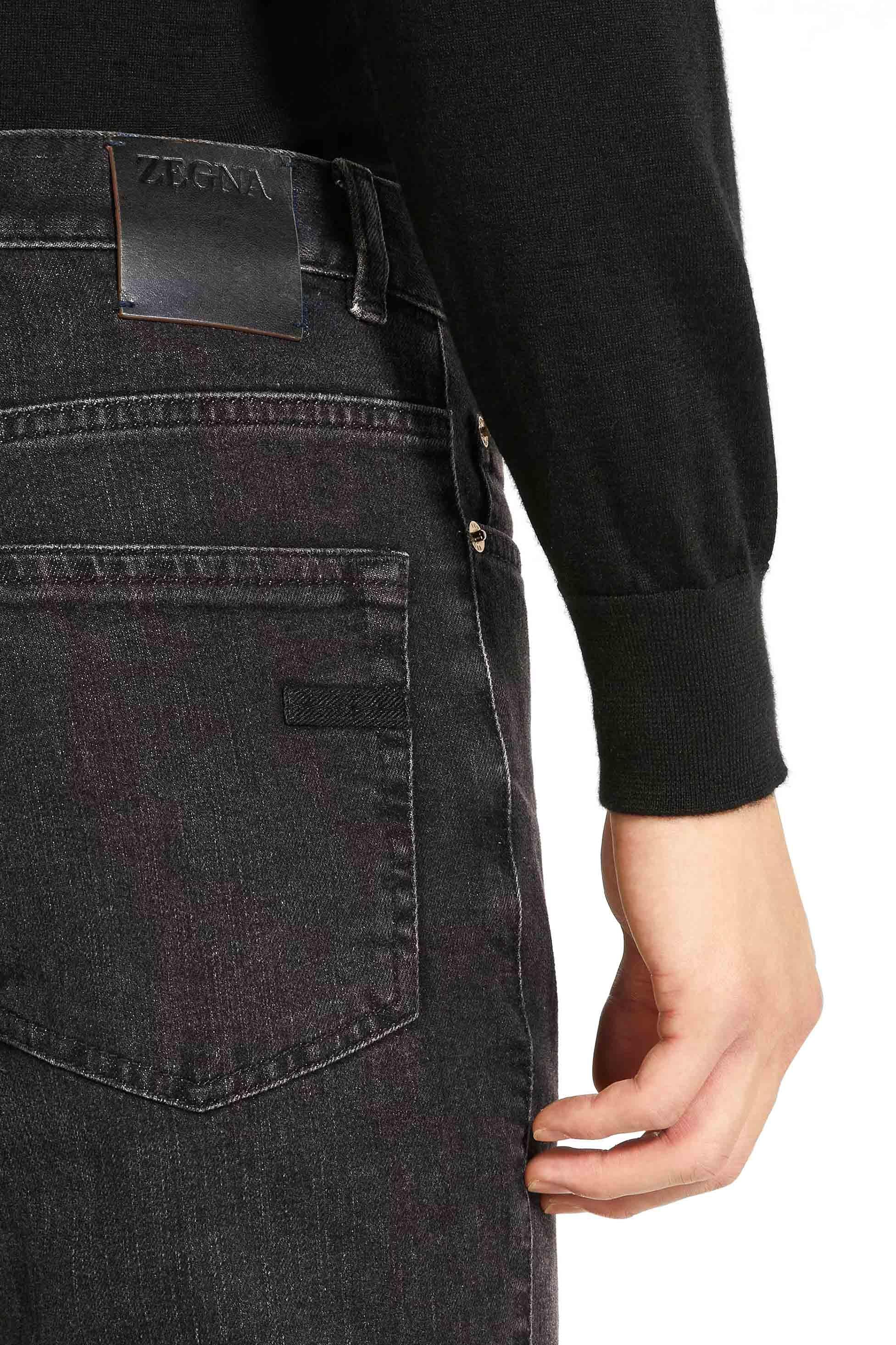 Zegna Jeans grigio comfort Roccia E8I80 CITY 002 