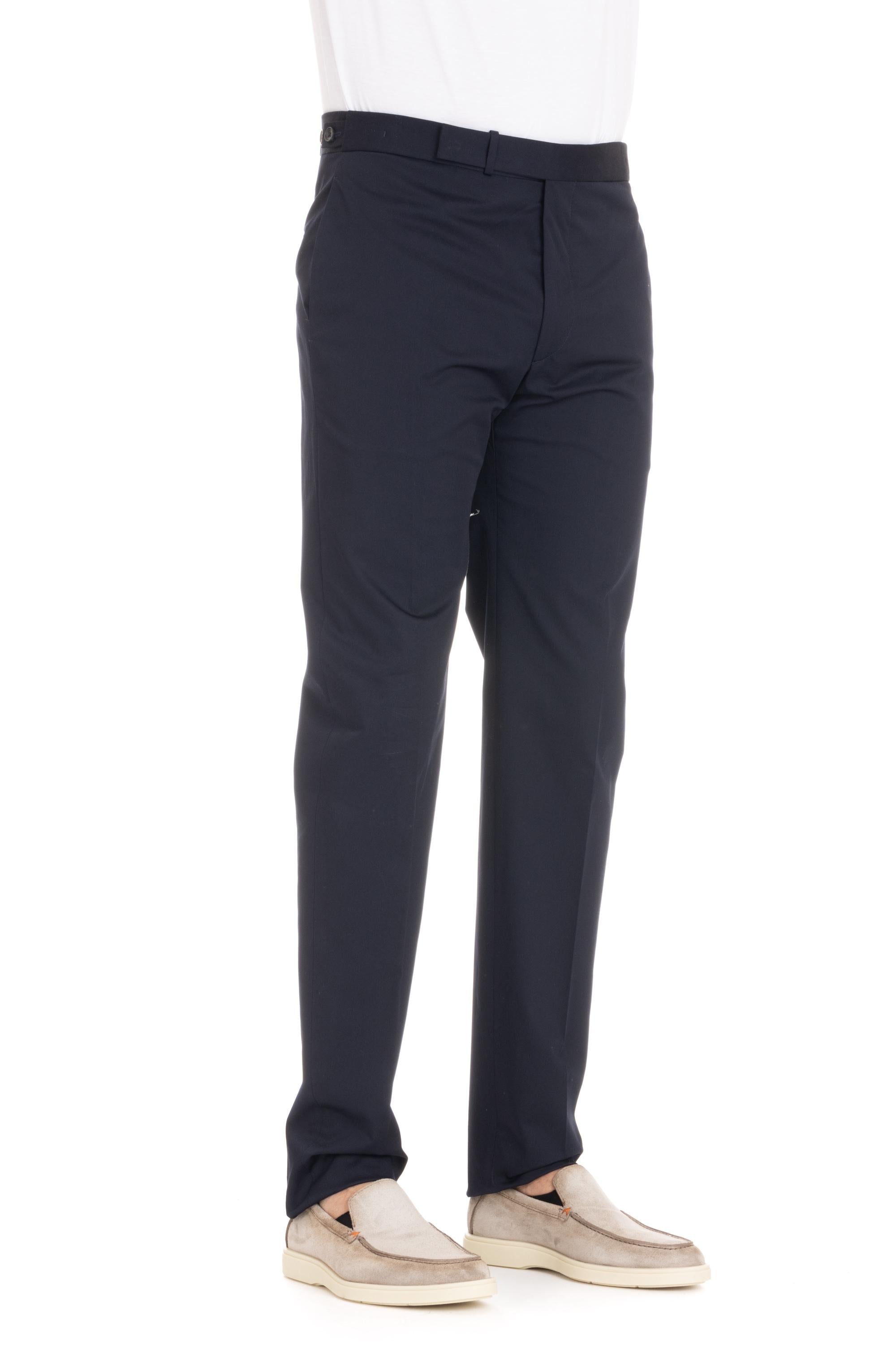 Pantalone in rasatello di cotone mod. Newbros P-NEWBROS I70010 U B553 Tagliatore 