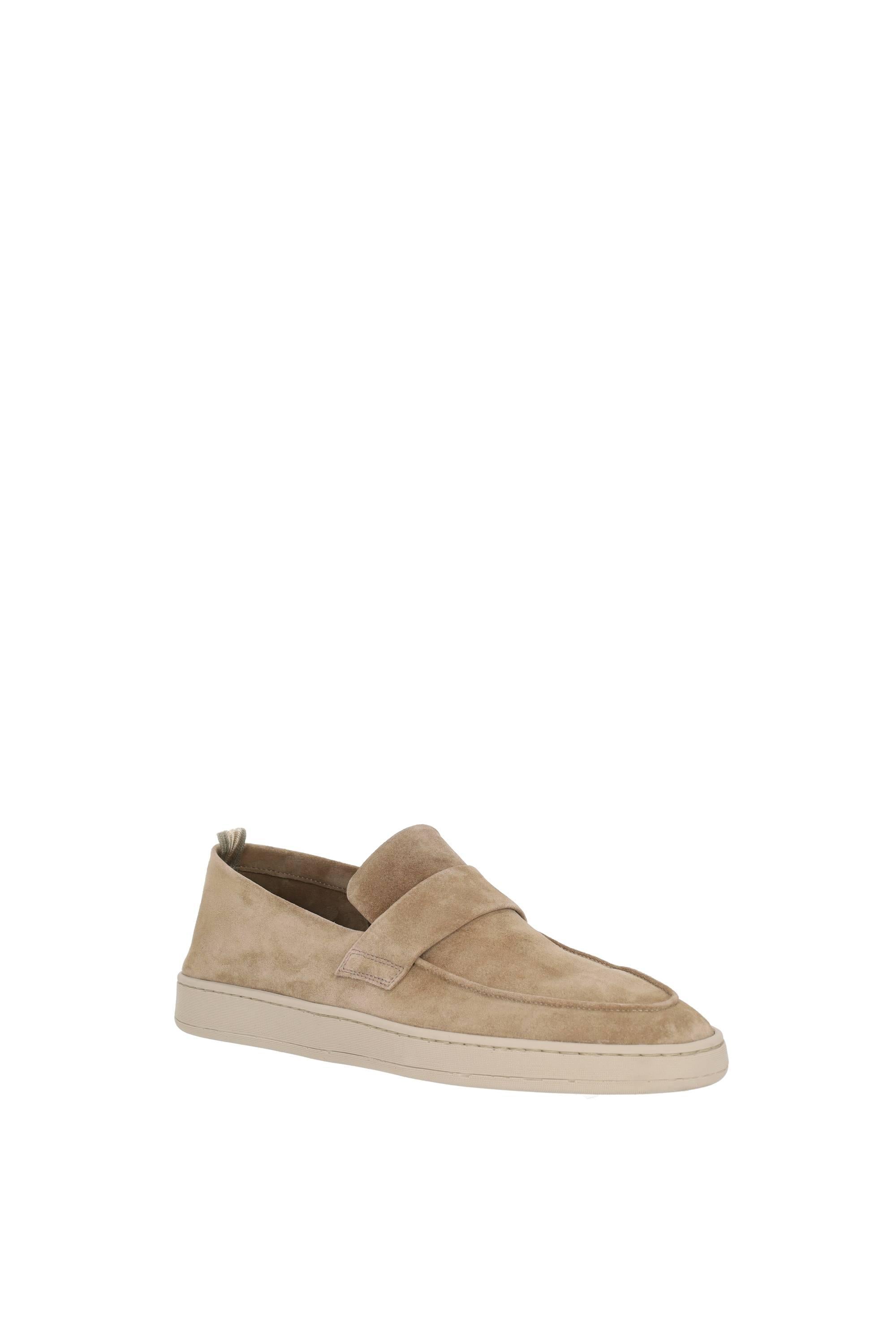 Officine Creative Scarpa slip-on in pelle scamosciata mod. Herbie 001 OCUHERB001LIC62F236 ANTILOPE 