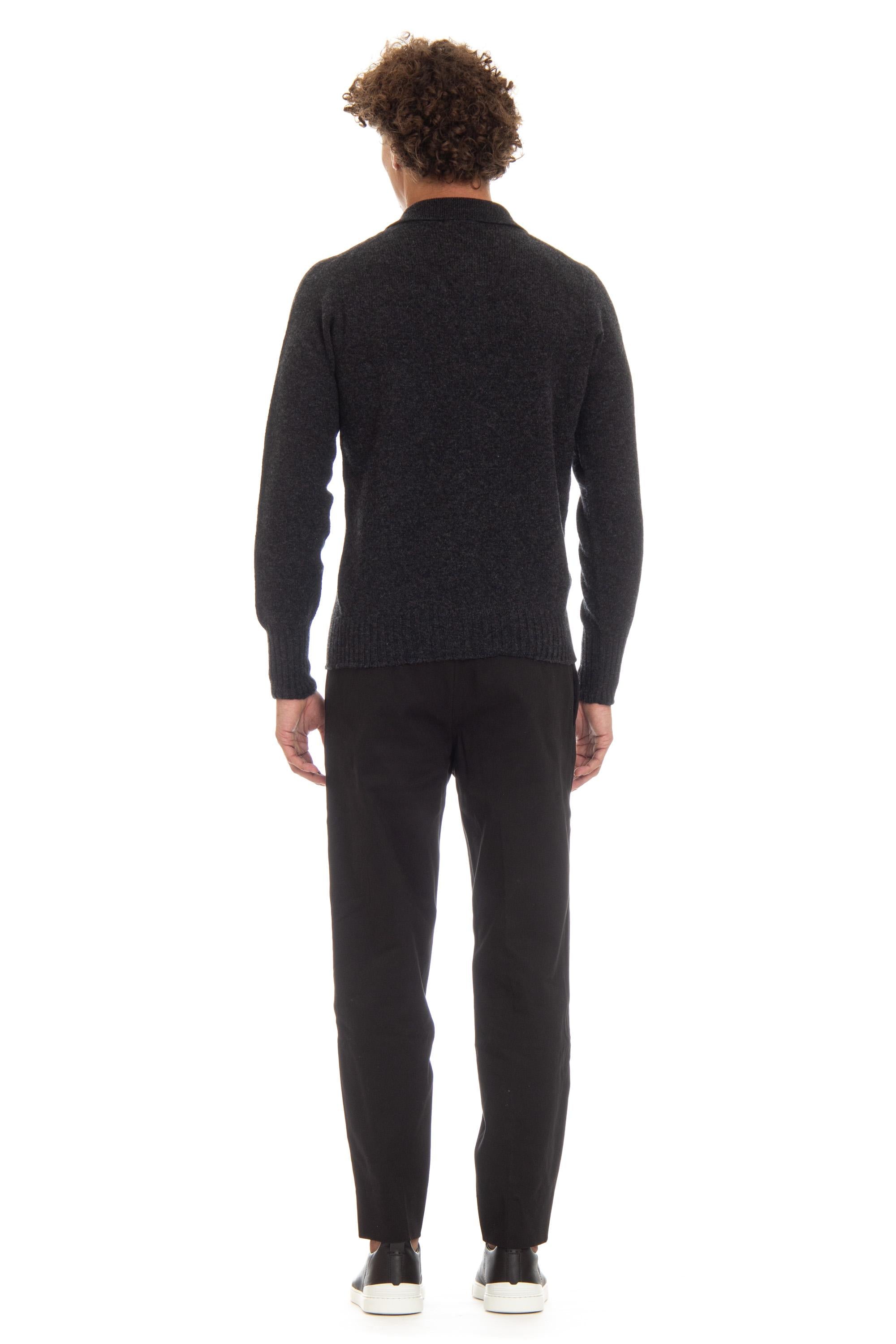 Drumohr Polo maglieria in lana di agnello D4W145 680 