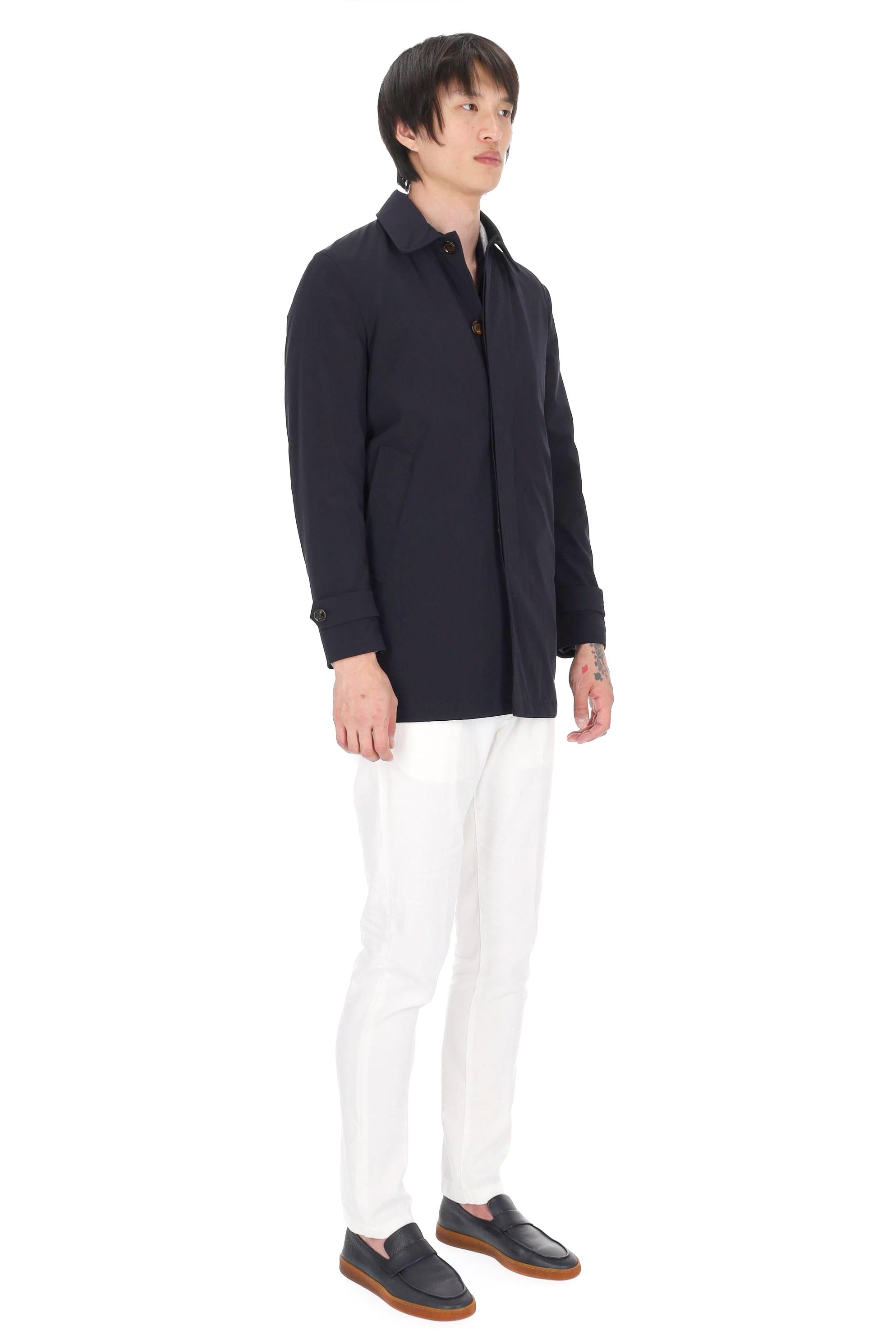 Moorer Soprabito in nylon linea Acqua mod. Vittor-Kn VITTOR KN DARK BLU 