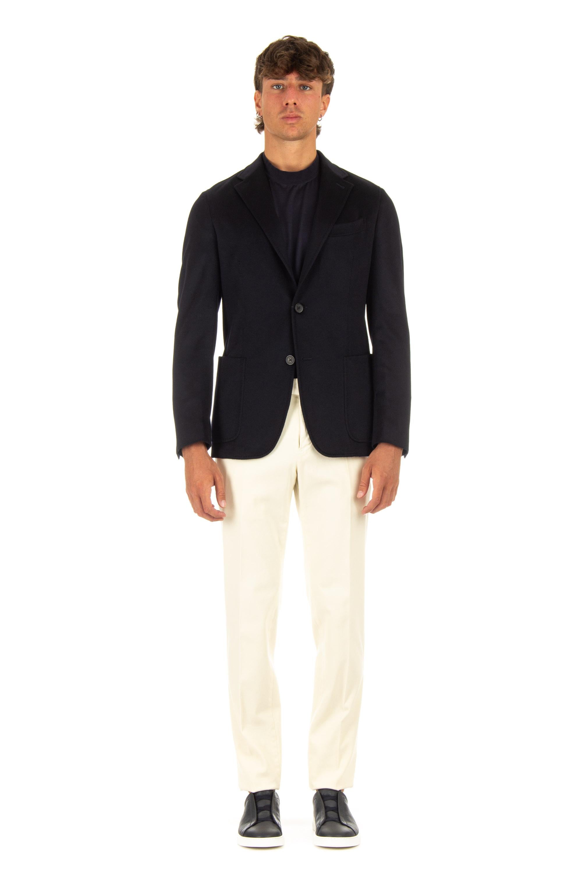 Zegna Giacca destrutturata in puro cashmere UAC46 SDF 100 