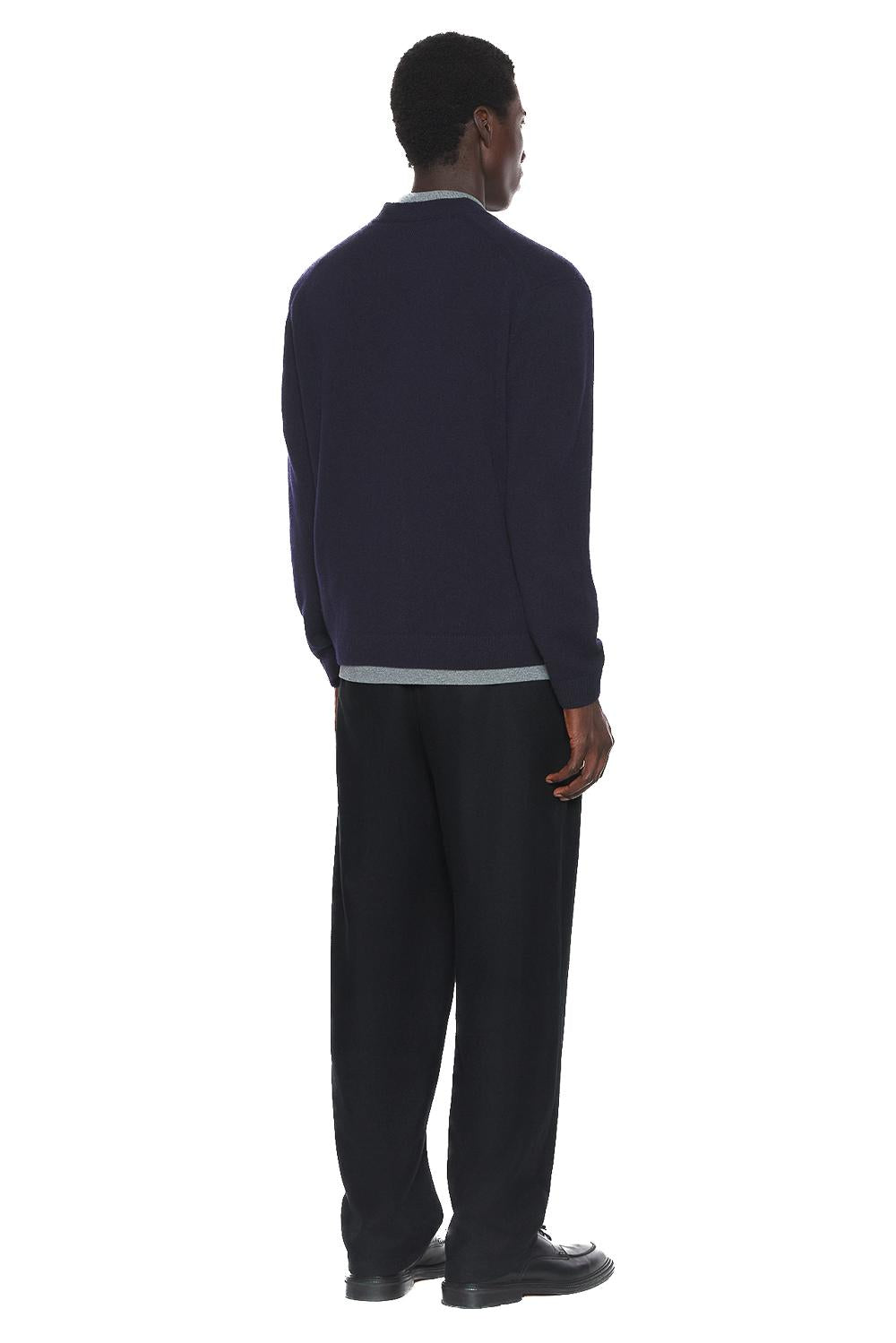 Maison Kitsuné Cardigan fox in lana comfort fit PM00502KT1006 0413 