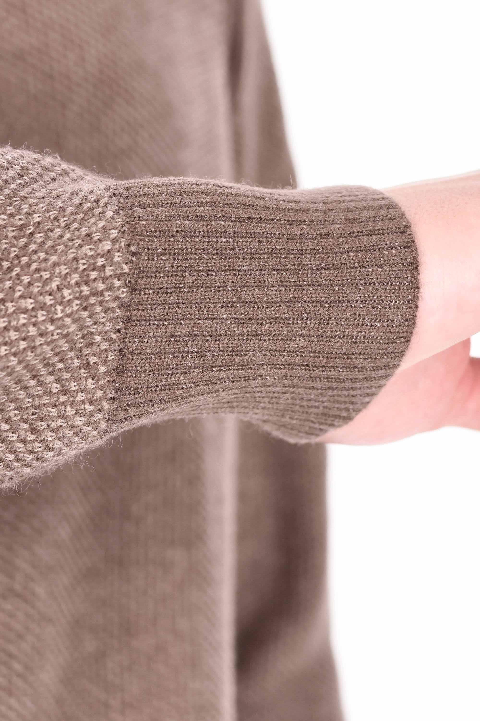 Zegna Maglia girocollo grana riso in Oasi Cashmere UGK65A2-110 103 