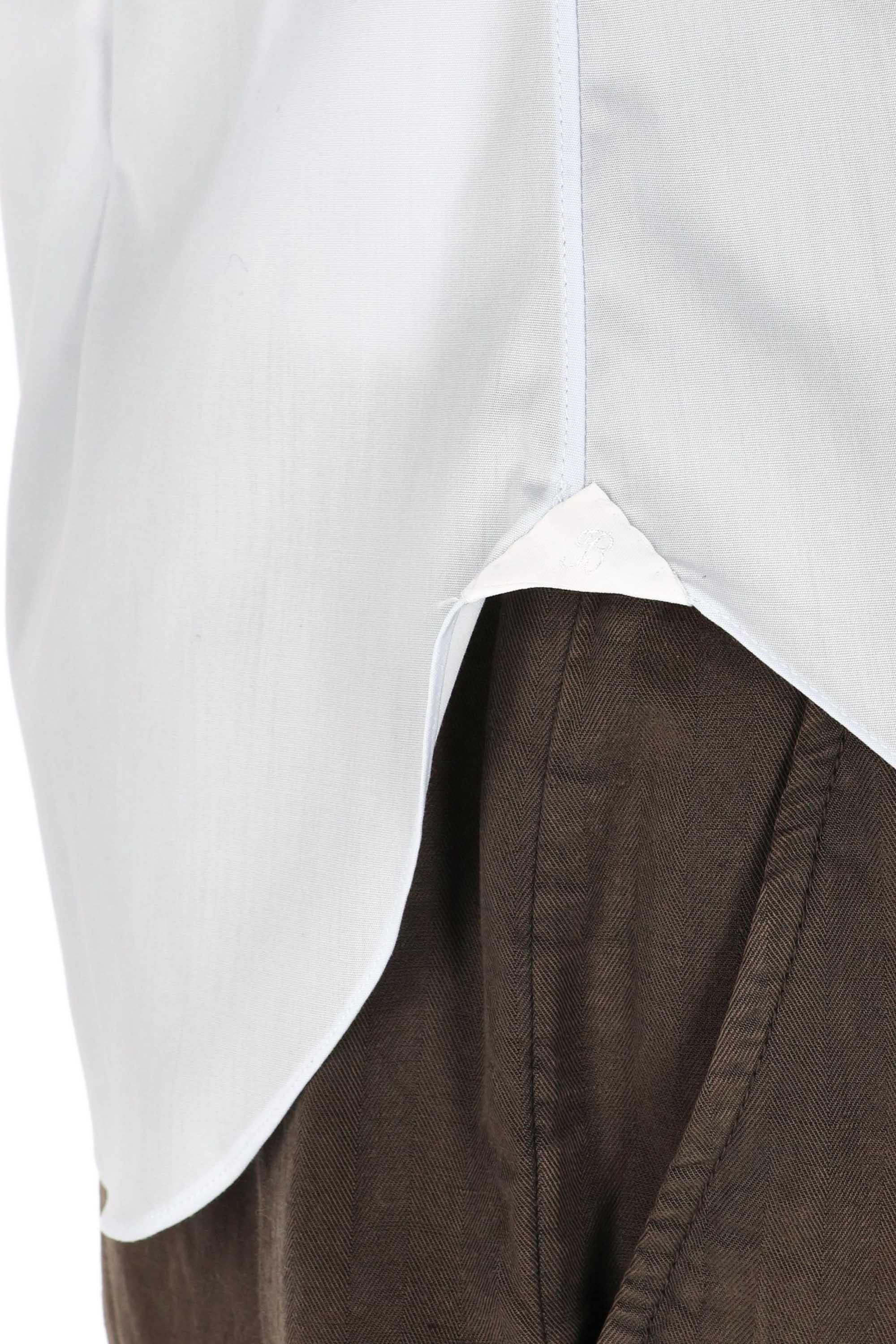 Camicia sartoriale in popeline linea Journey I1U13P0147201.U 0002 Barba 