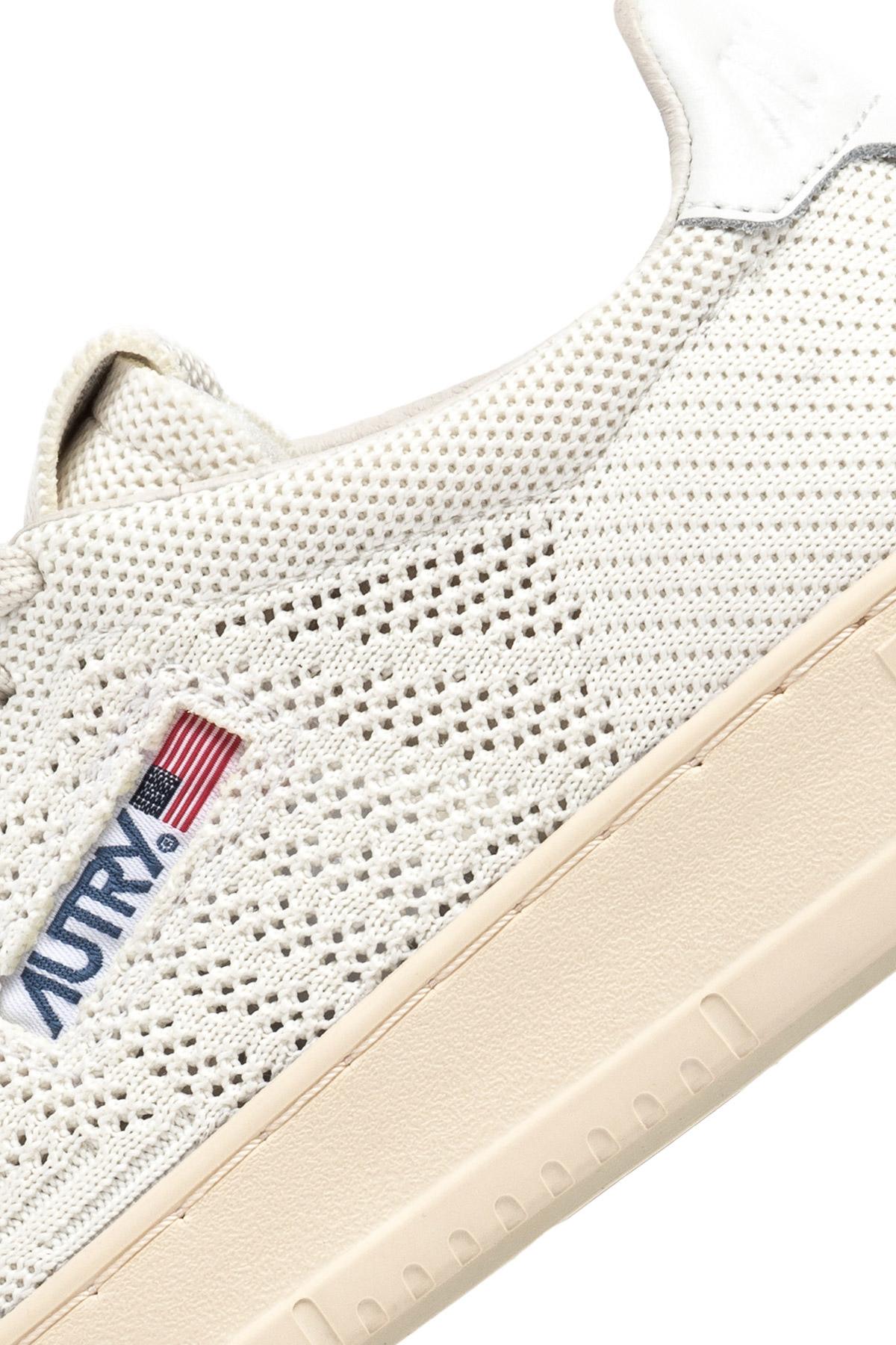 Autry Sneaker Medalist Easeknit in maglia EKLM KN08 WHT/IVORY 