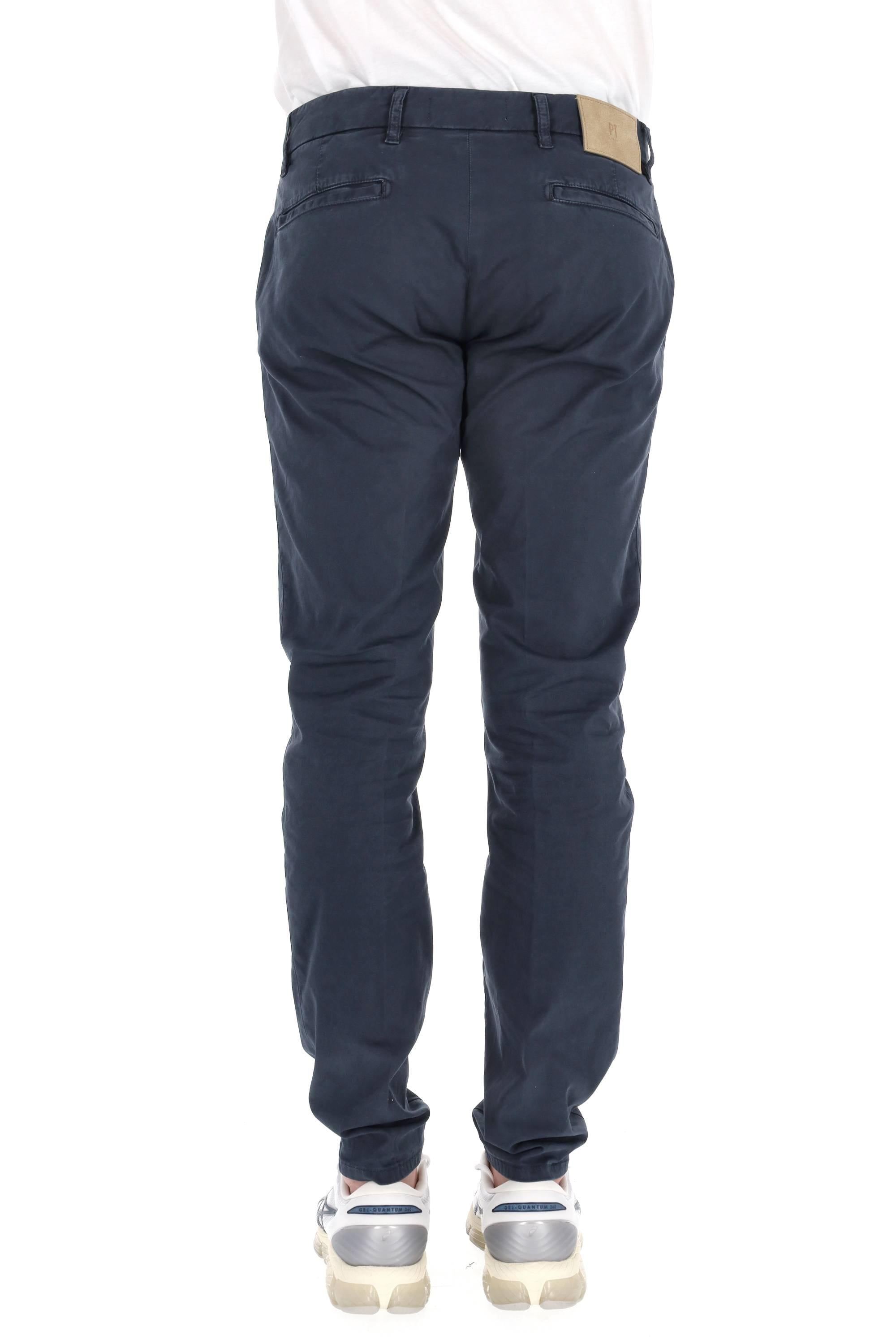 PT Denim Pantalone in rasatello di cotone C5-DP01Z0 TU78T0/3 Y370 