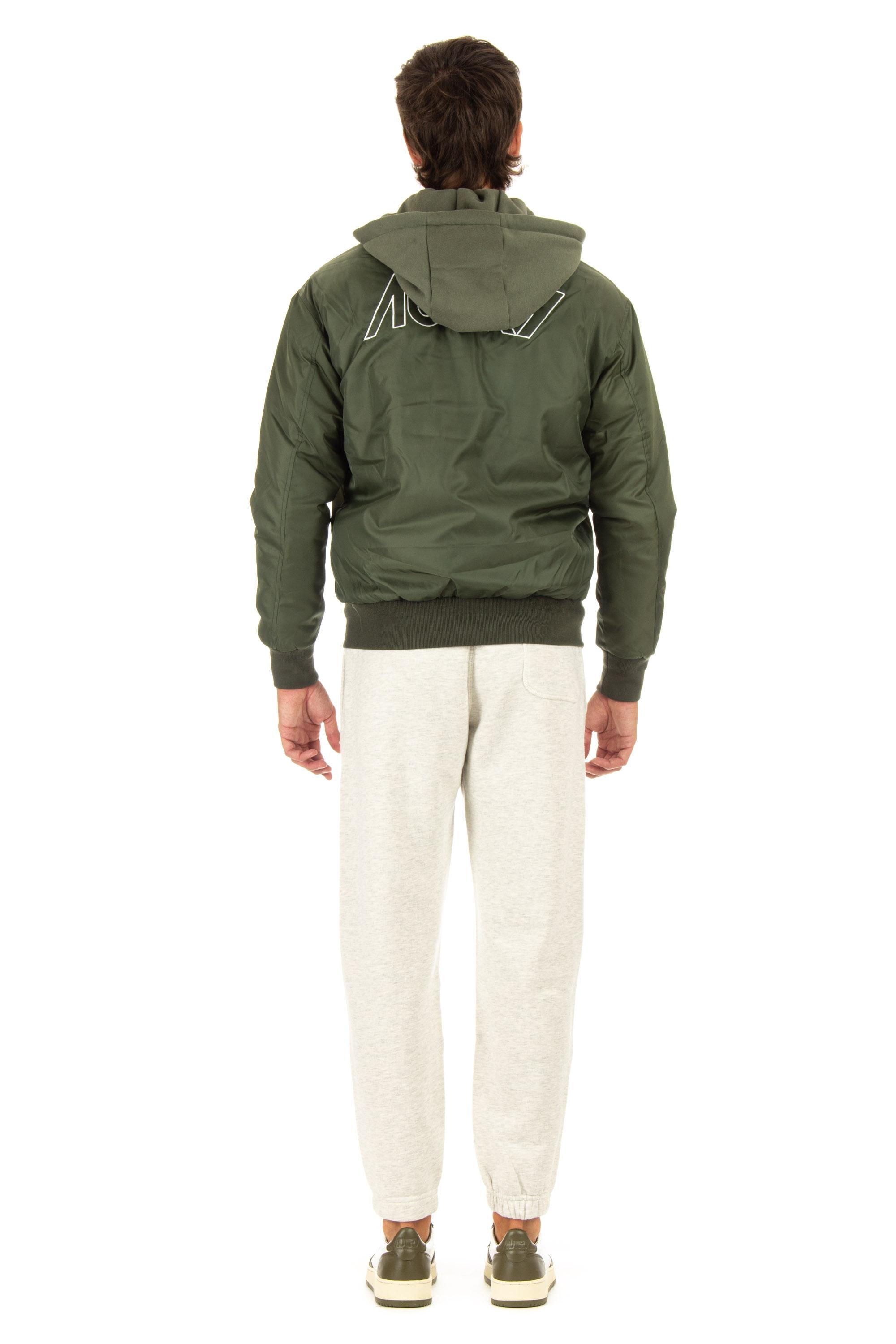 Giubbotto bomber logato JAOM - 460G GRN LAKE Autry 