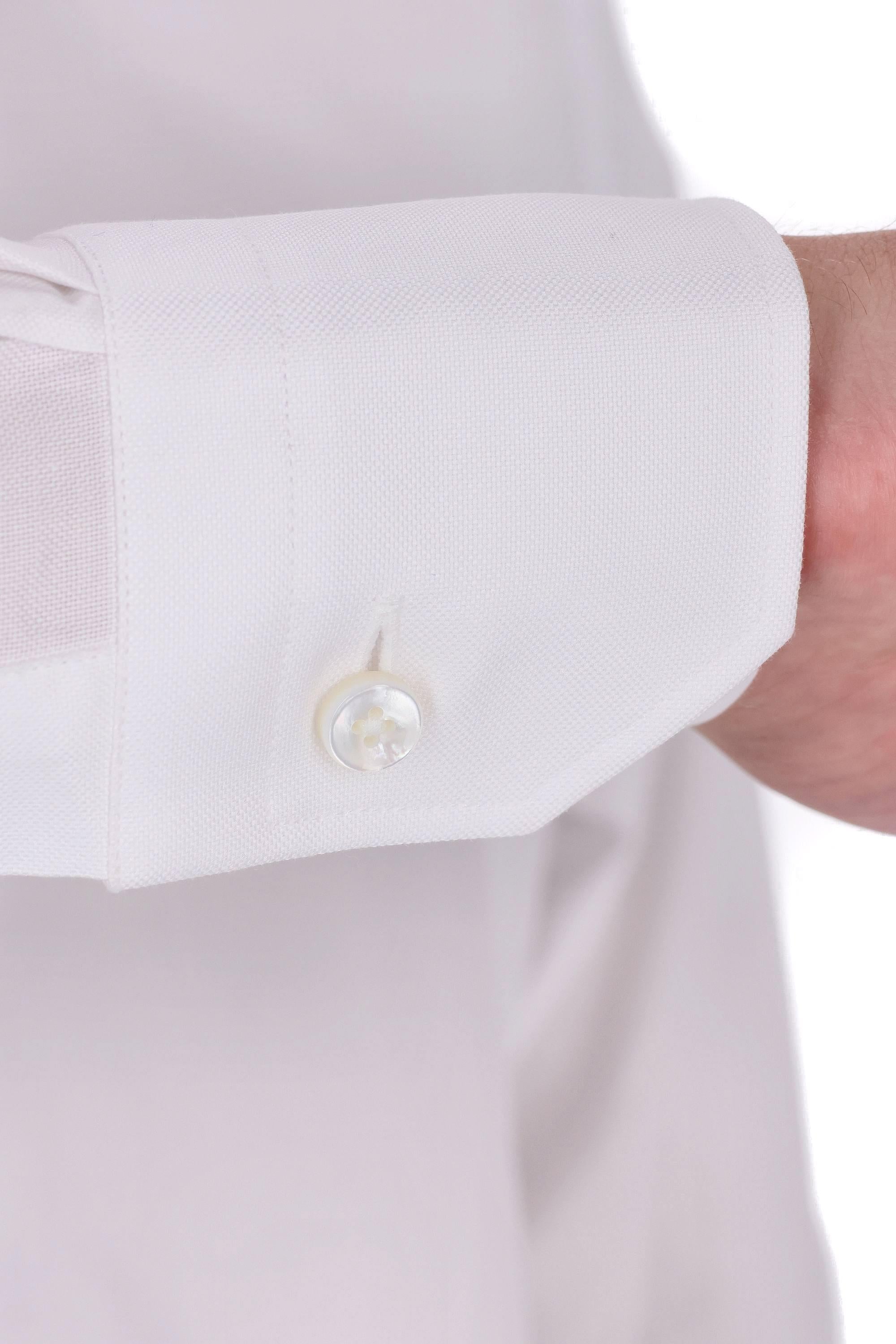 Zegna Camicia in oxford di cotone 201620A2-9MS0JI 100 