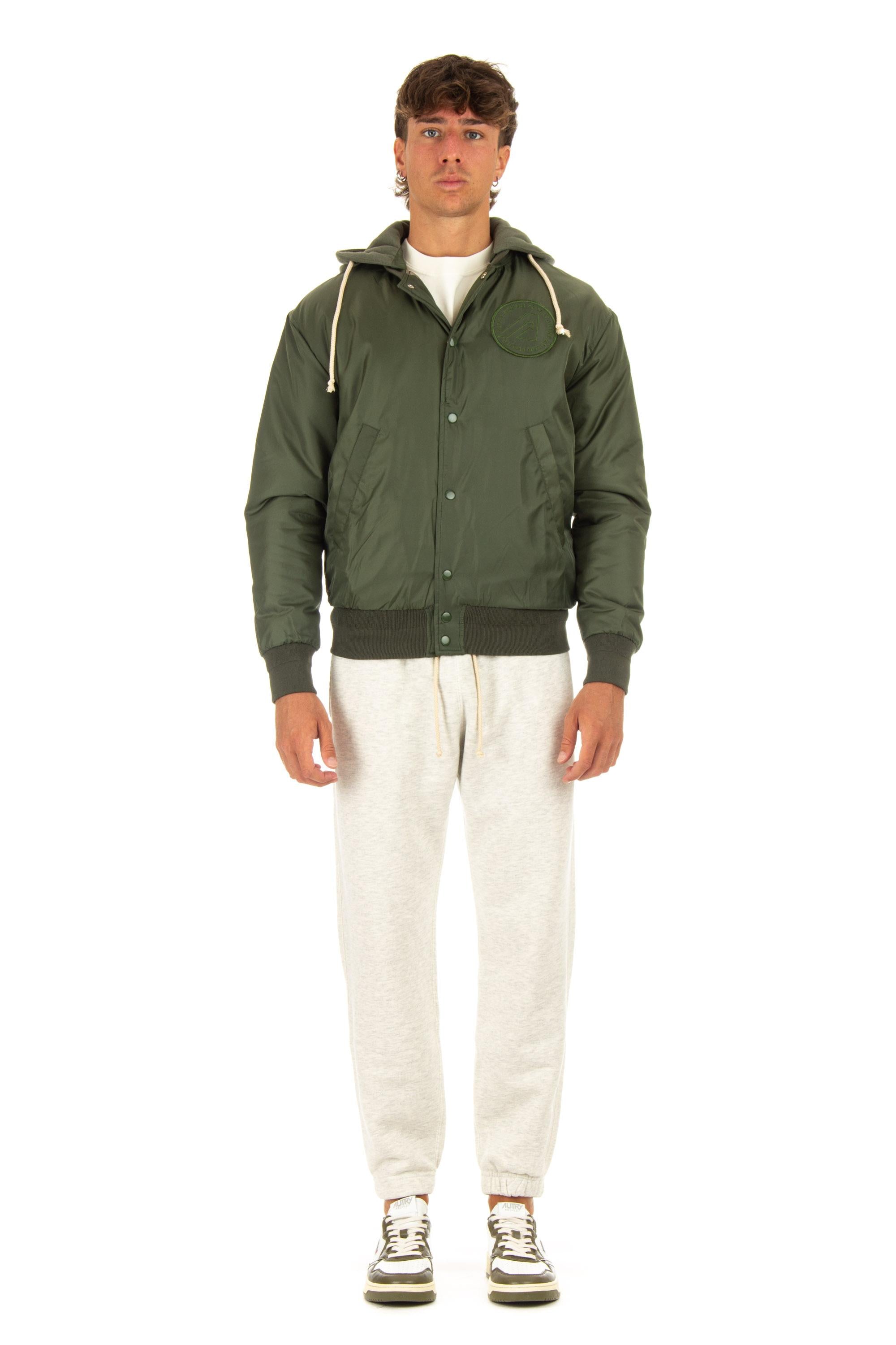 Giubbotto bomber logato JAOM - 460G GRN LAKE Autry 