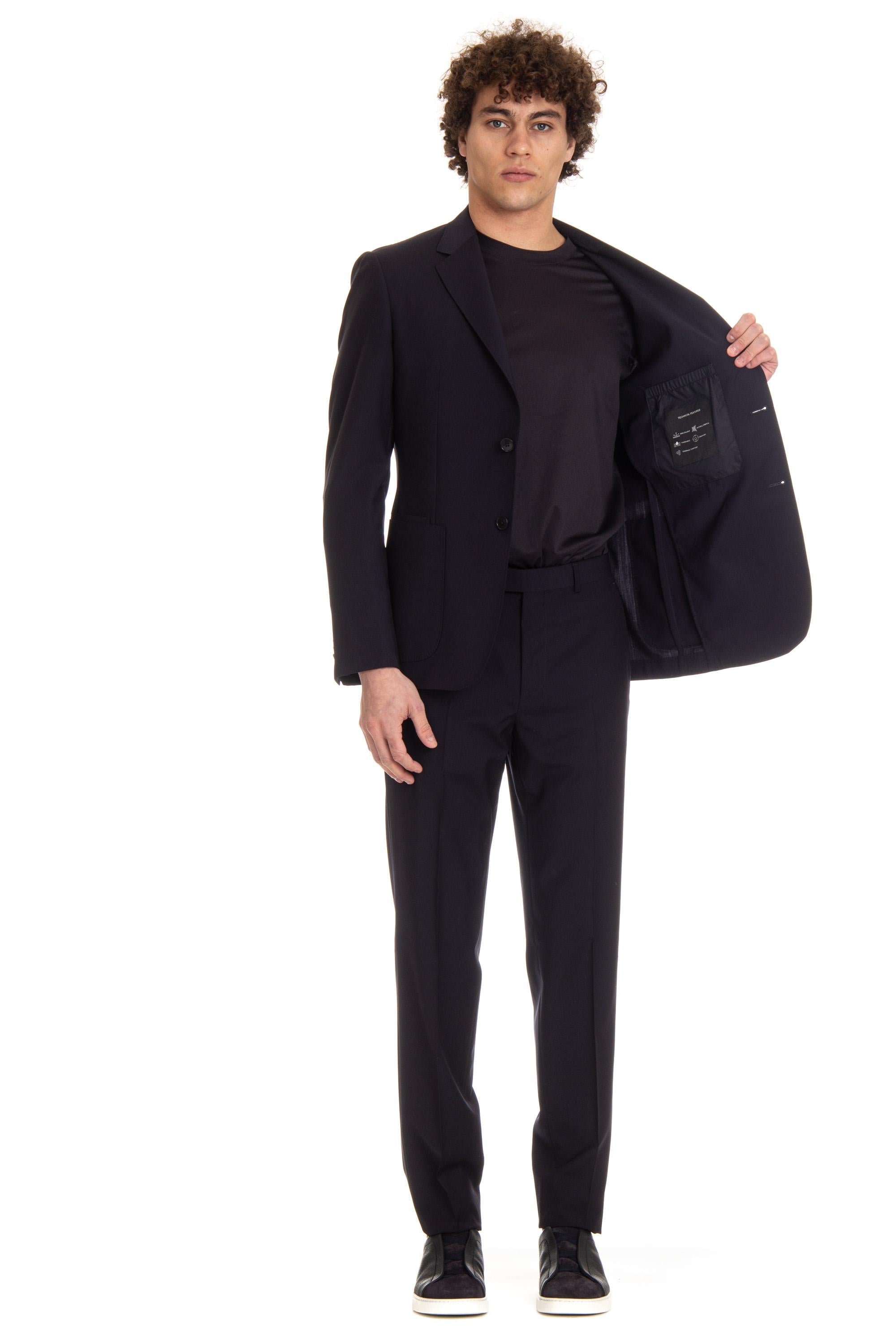 Zegna Abito in lana Techmerino 722744A7-2XPYGX 412 
