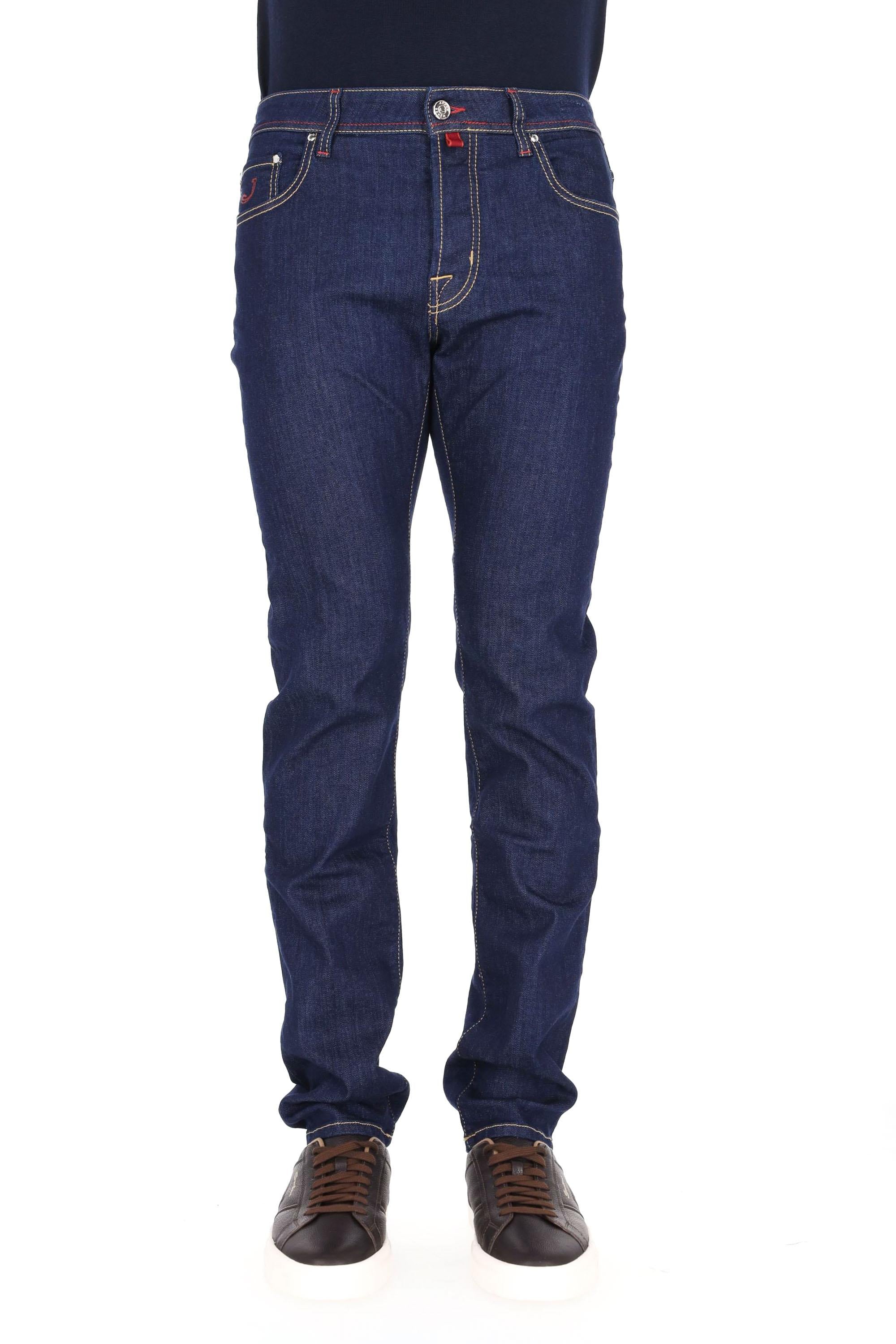 Jacob Cohen Jeans in cotone comfort etichetta cavallino rosso Bard fit JUX_QX004 001 S3623 BARD 100D 
