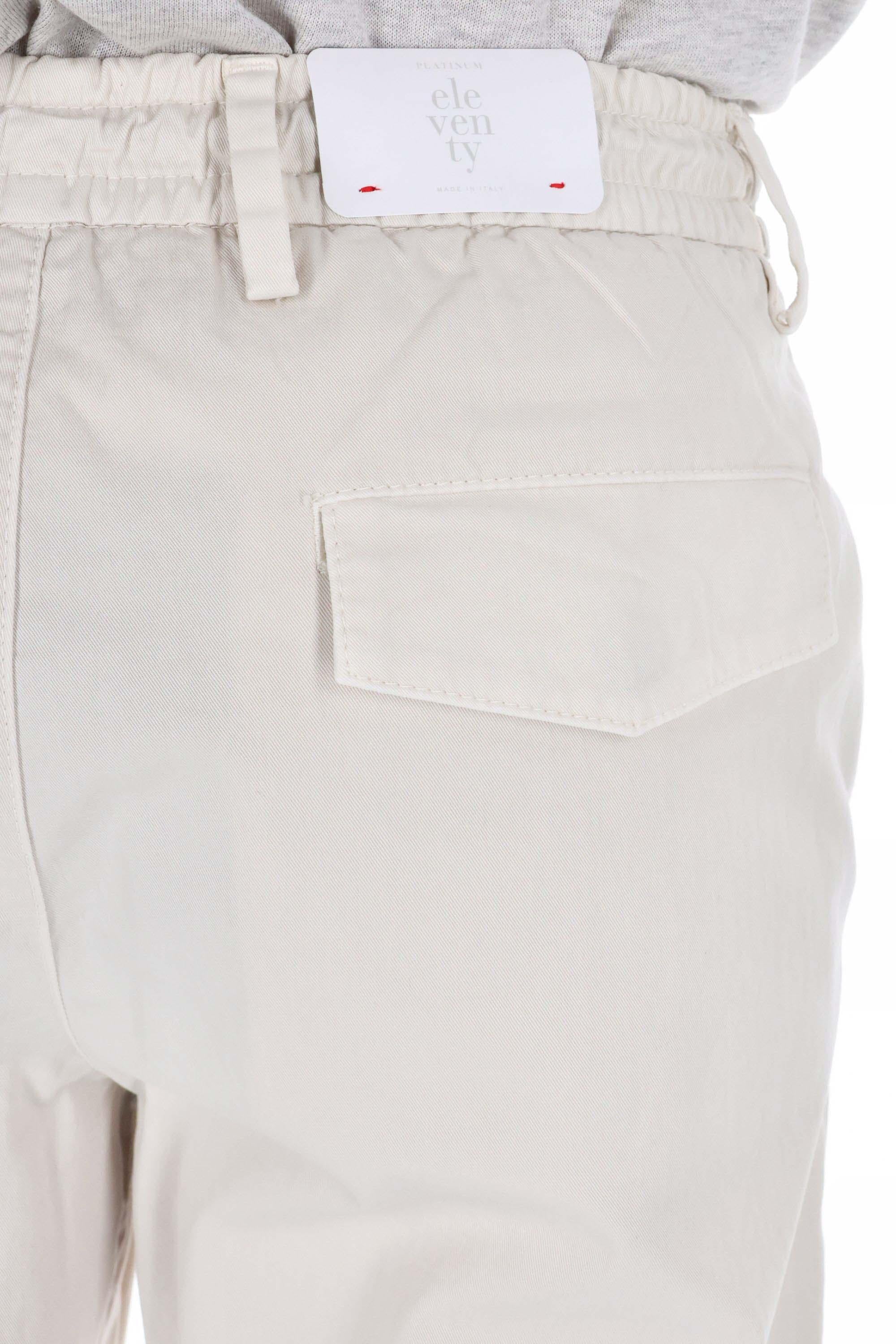 Eleventy Pantalone in cotone comfort con coulisse K75PANG03 TET0G002/2 02NN 