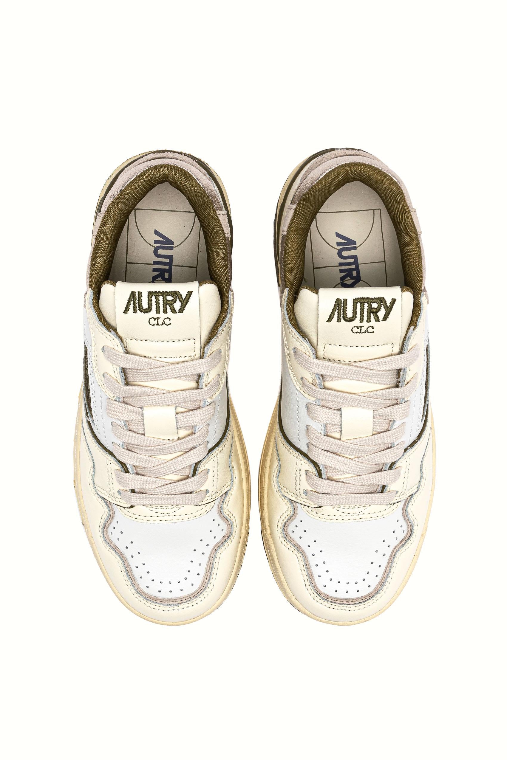 Sneaker donna modello CLC ROLW TE02 WHT/LIZARD Autry 