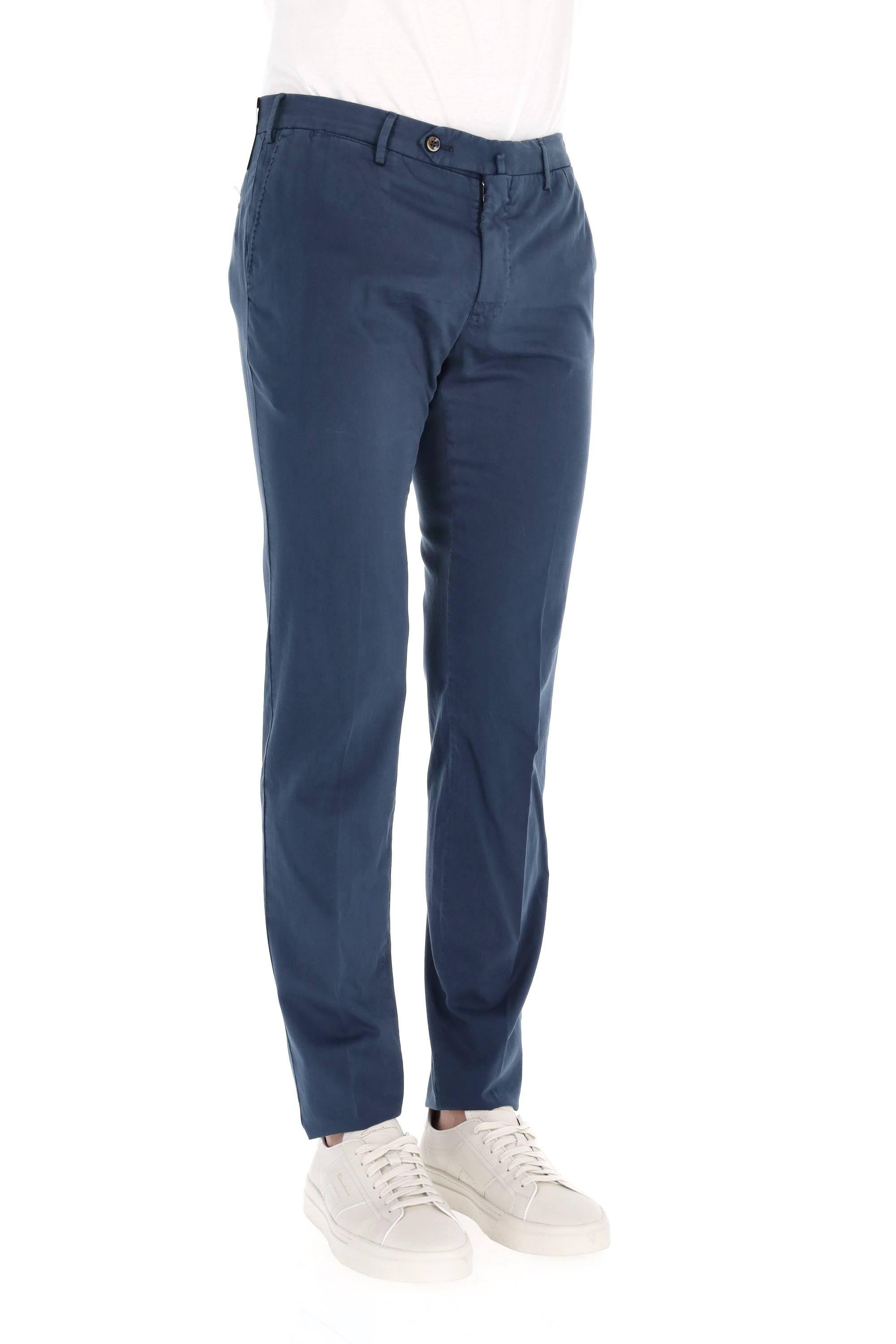 Pantalone in cotone-seta super slim fit DT01Z00CL1 BB4/2 Y383 PT Torino 