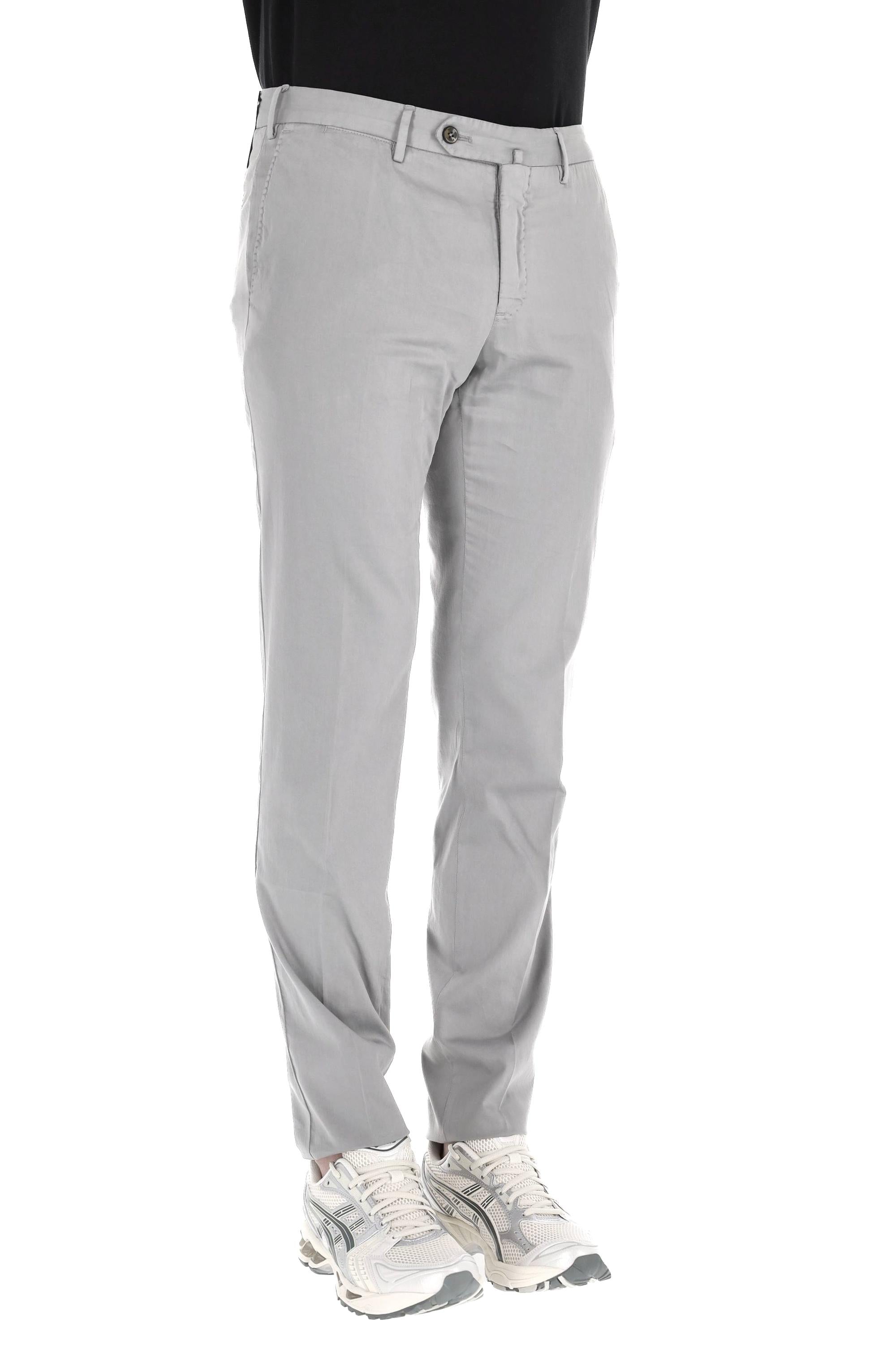 Pantalone in cotone-seta super slim fit DT01Z00CL1 BB4 Y220 PT Torino 